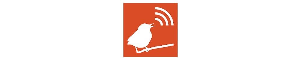 Logo der App „Die Stimmen der Vögel Europas“