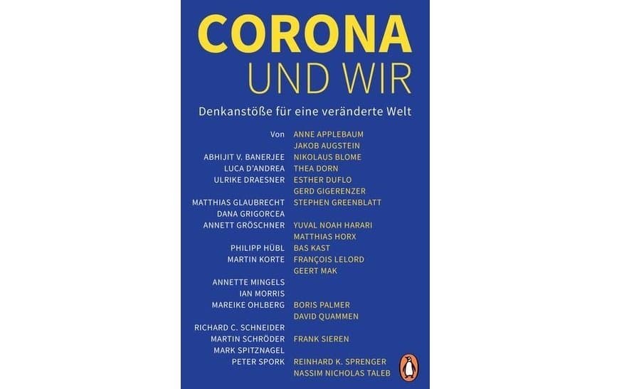 Cover des Buchs: Corona und Wir, erschienen im Penguin Verlag.