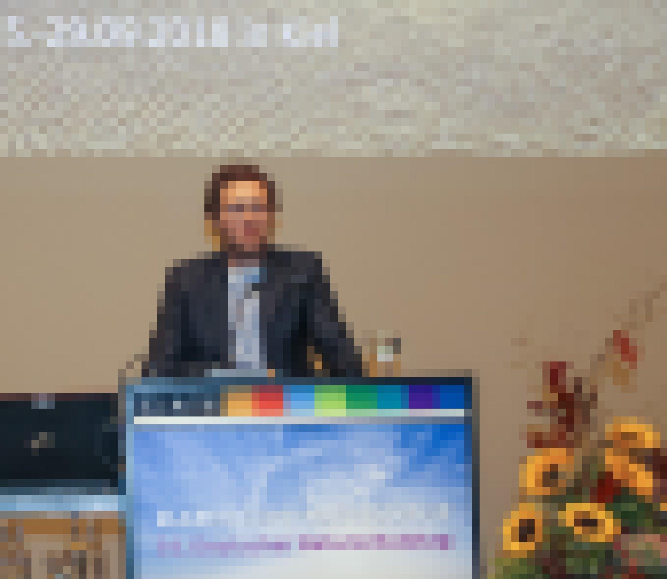 Jan Philipp Albrecht, Minister für Energiewende, Landwirtschaft, Umwelt, Natur und Digitalisierung des Landes Schleswig-Holstein bei einer Rede am 34. deutschen Naturschutztag.