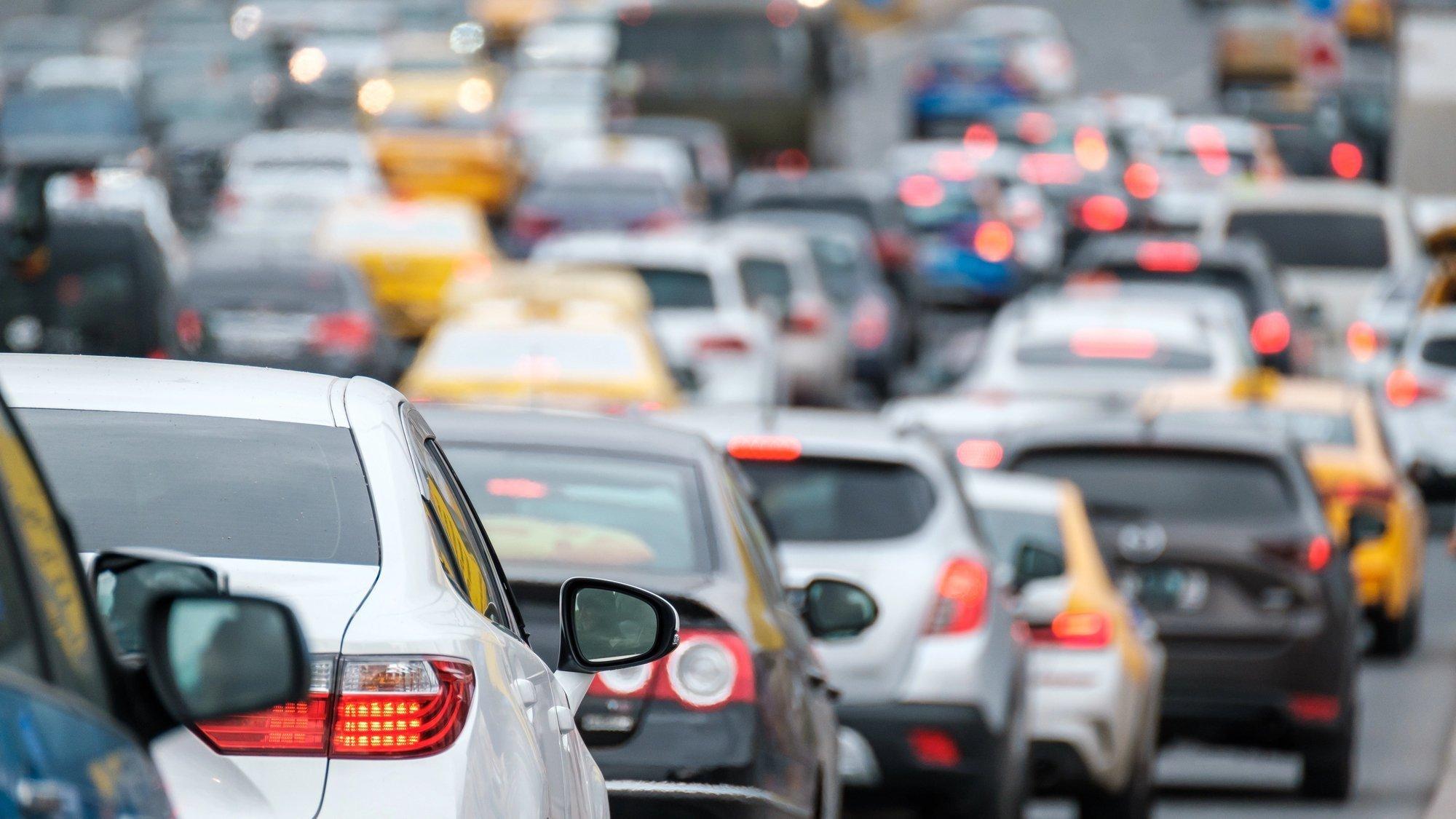 Viele Autos im Stau