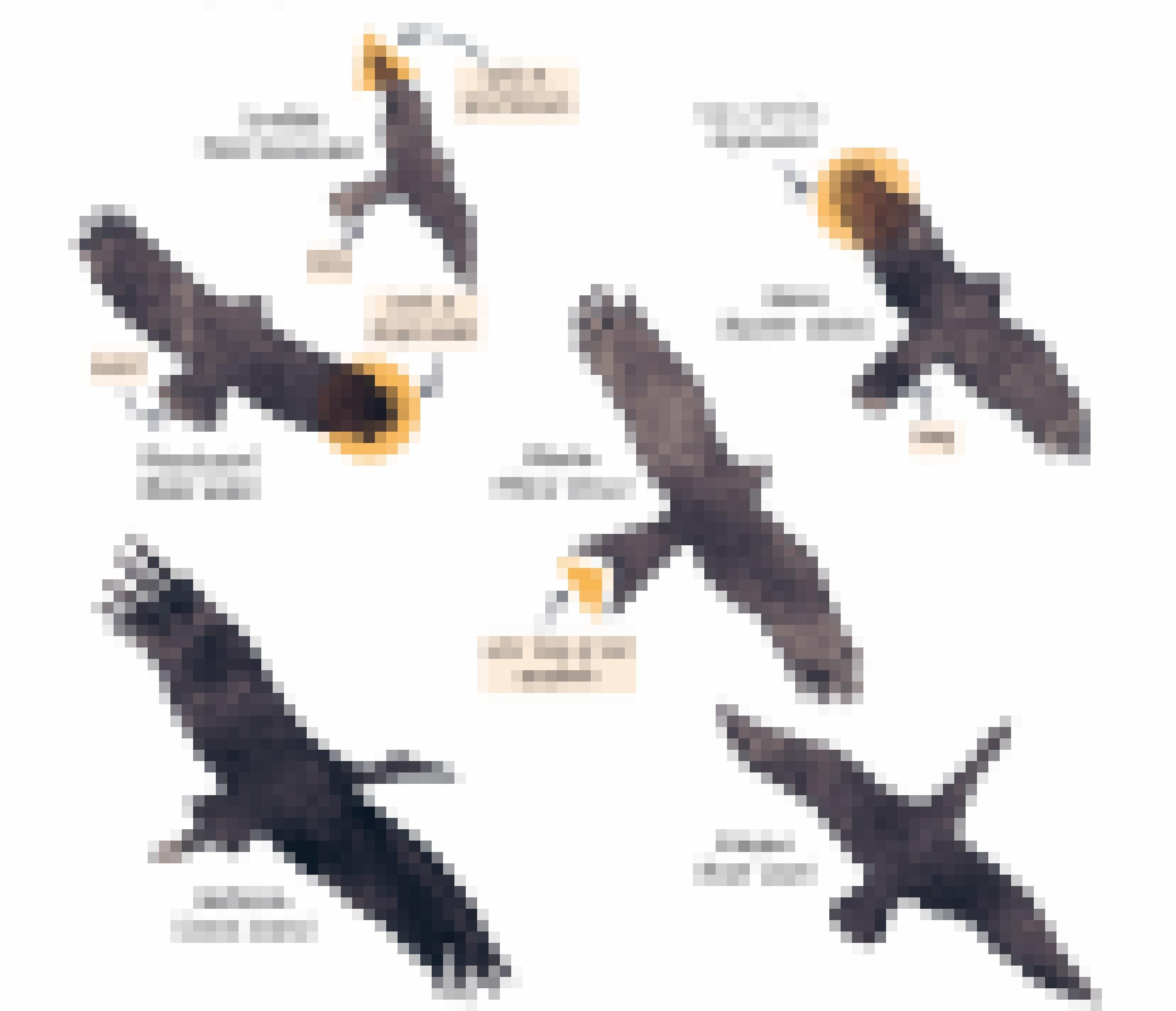 Zeichnungen von Flugsilhouetten verschiedener großer Vögel.