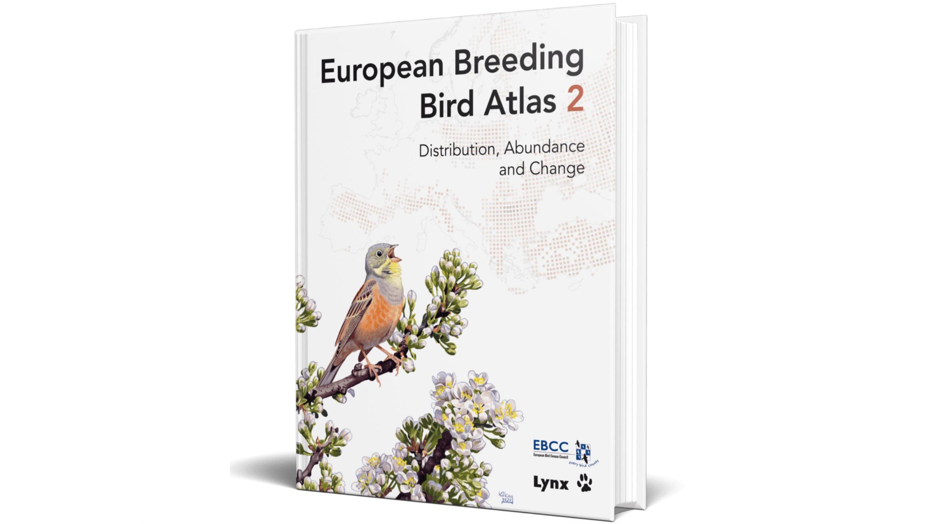 Cover des „European Breeding Bird Atlas 2“