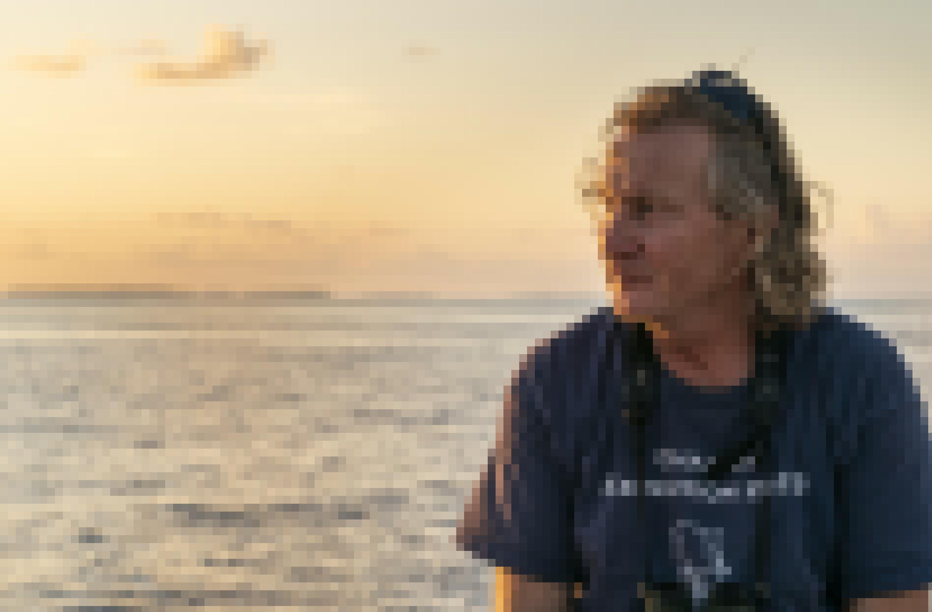 Der Ornithologe Peter Carr an Bord eines Schiffes im Chagos-Archipel.