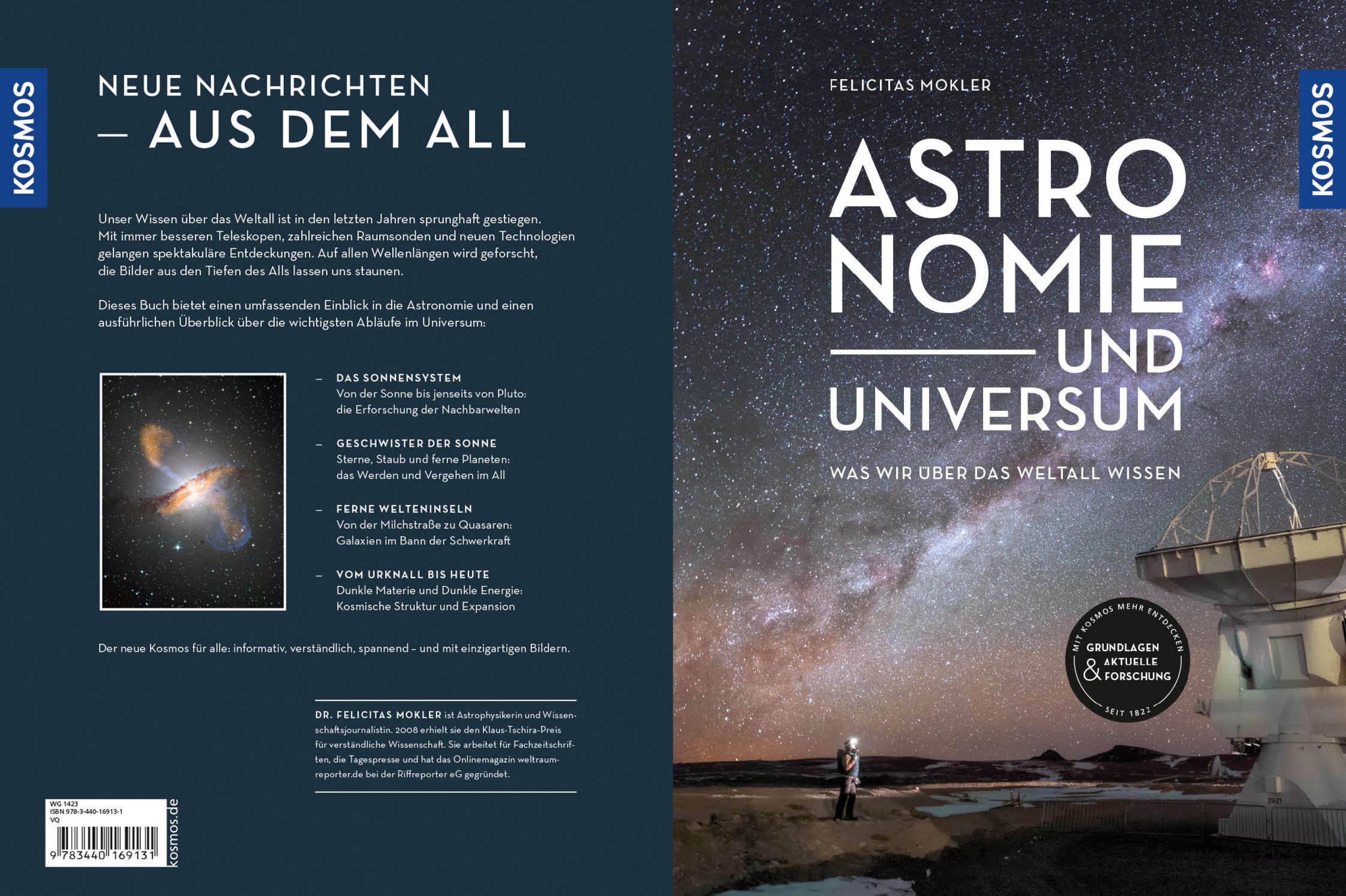 Blick ins Buch „Astronomie und Universum“