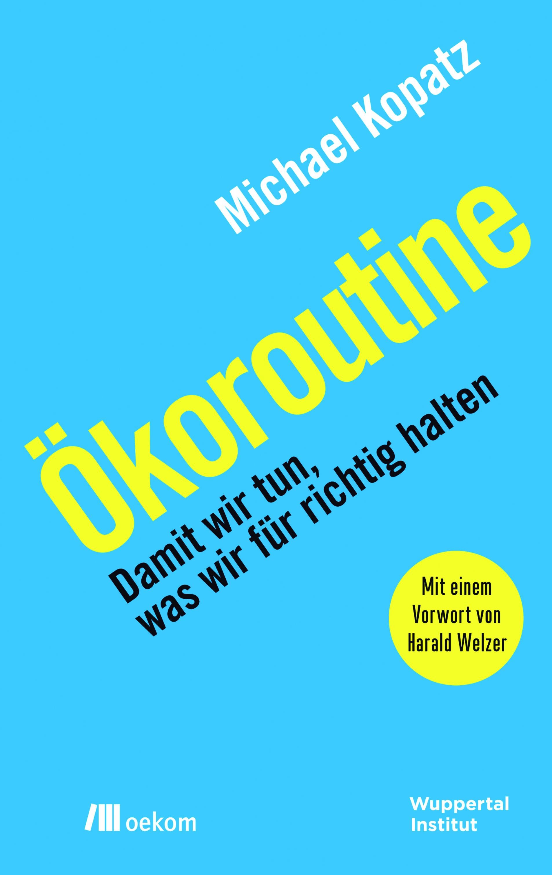 Cover von Michael Kopatz: Ökoroutine
