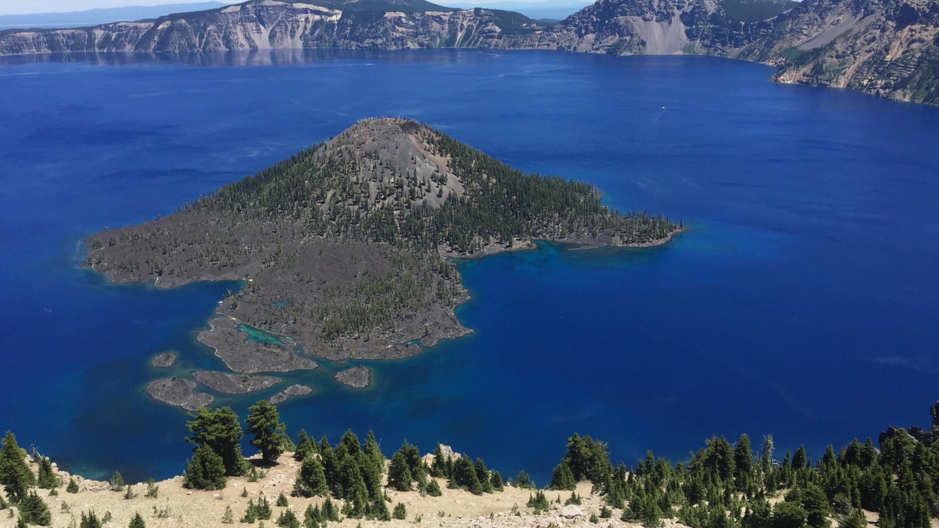 Blick auf den Crater-Lake-Nationalpark