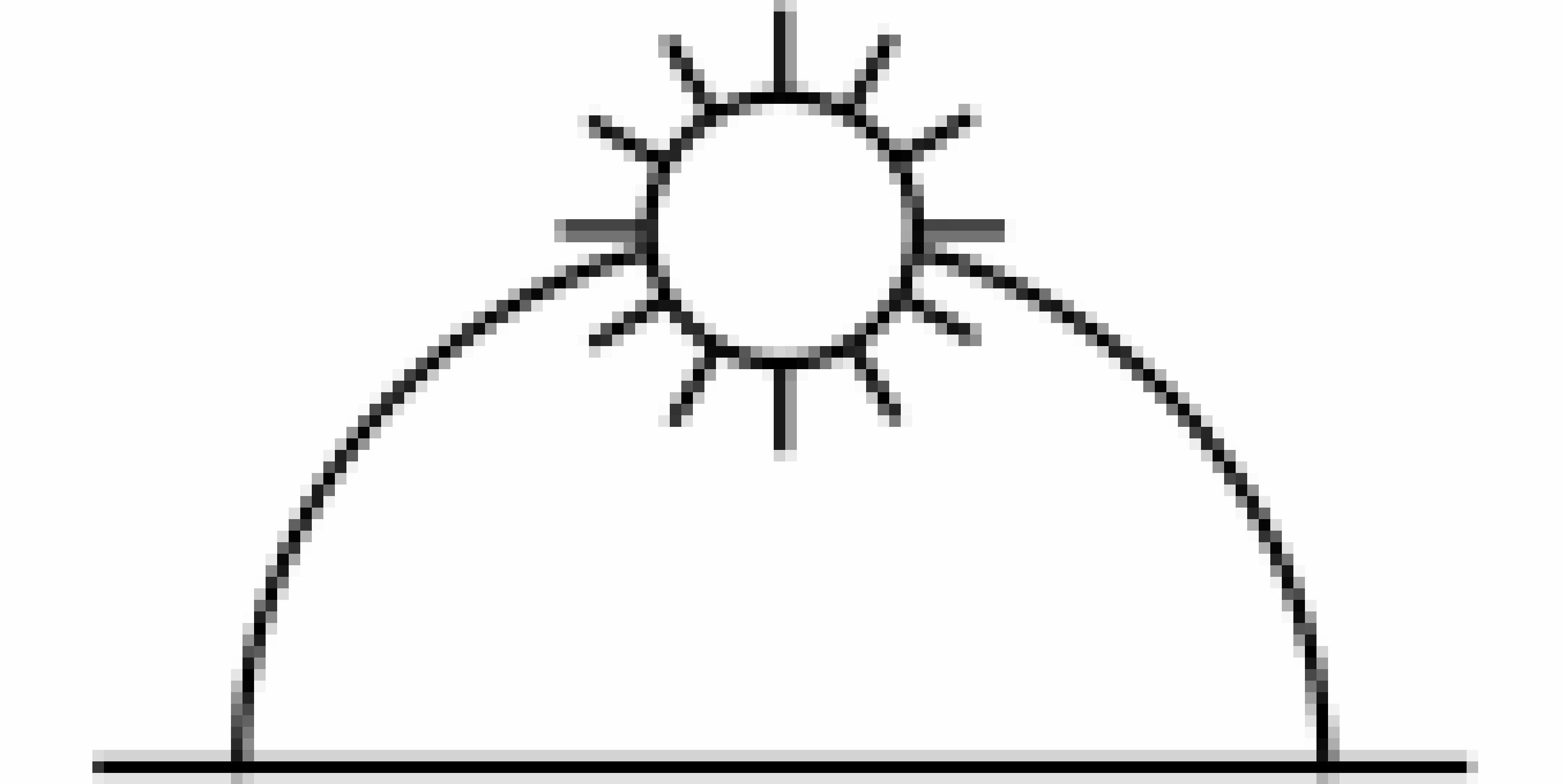 Grafik zeigt den Lauf der Sonne. Die Sonne steht am höchsten Punkt.