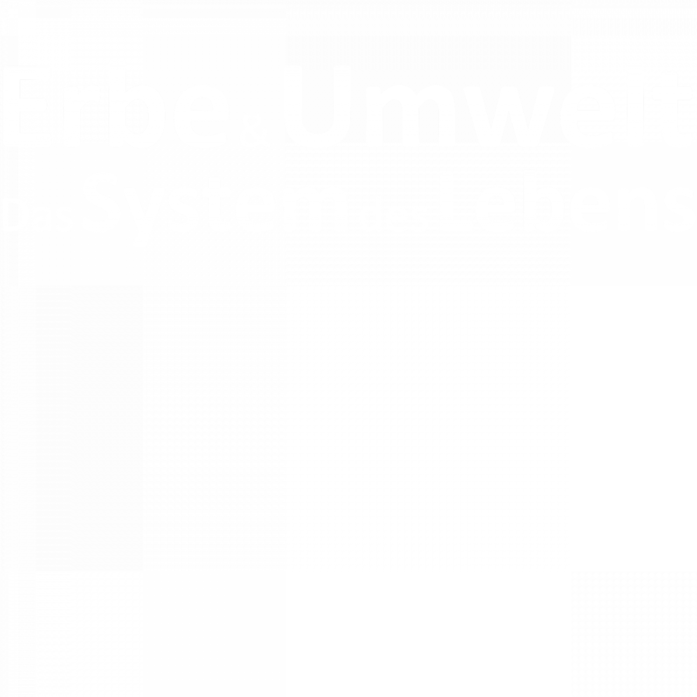 Logo mit dem Text: Erbe und Umwelt. Das System des Lebens