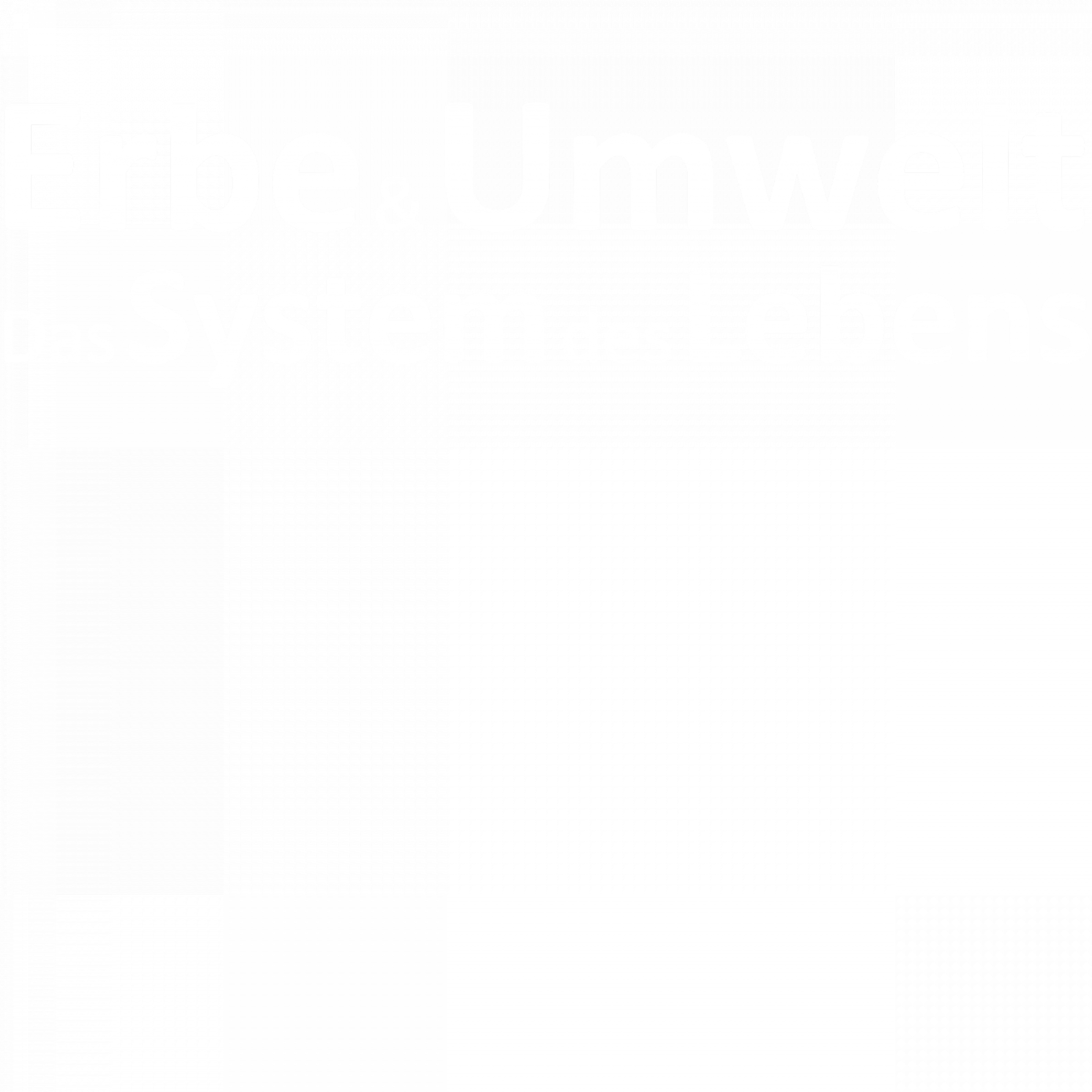 Logo mit dem Text: Erbe und Umwelt. Das System des Lebens