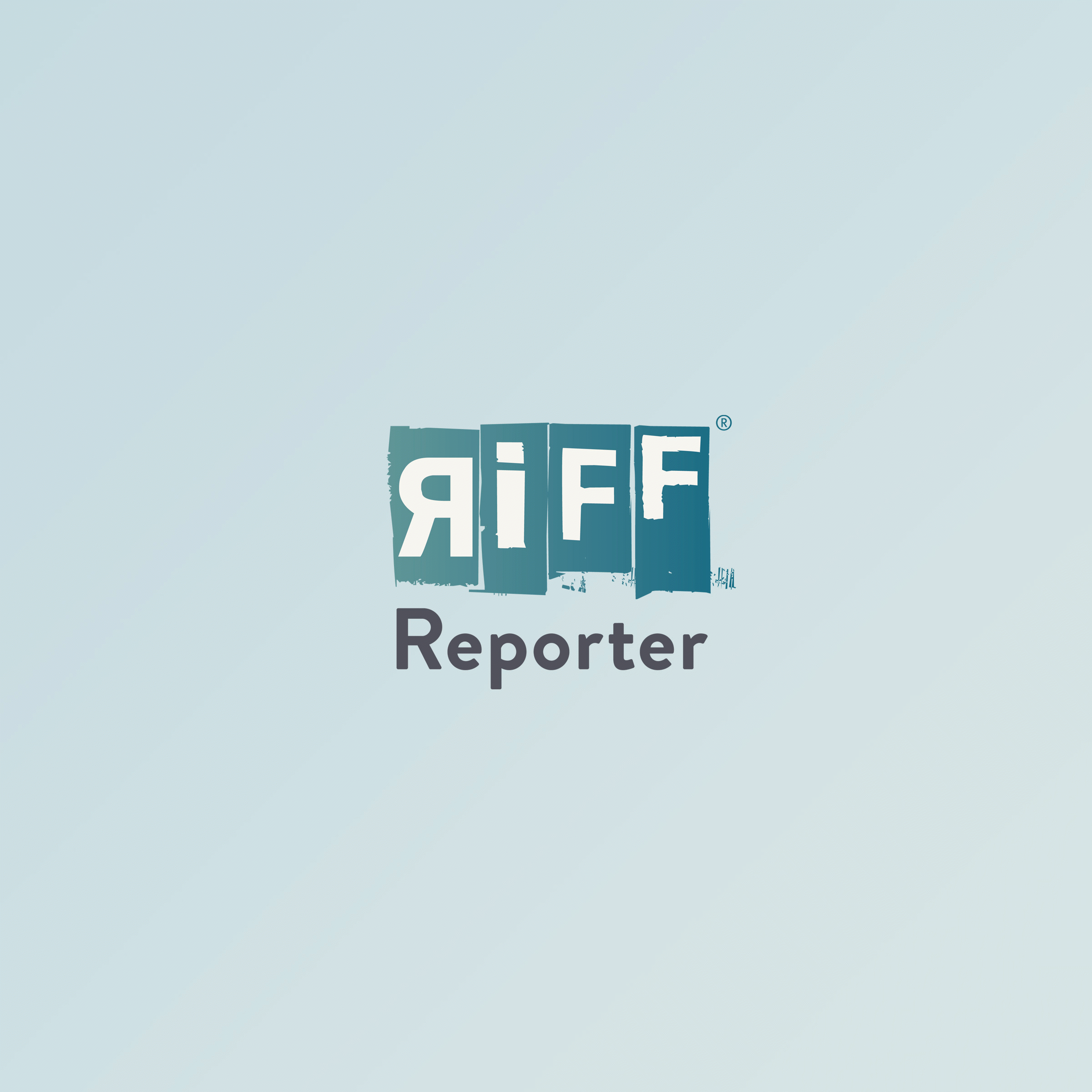 Logo des RiffReporter-Magazins „die ZukunftsReporter“