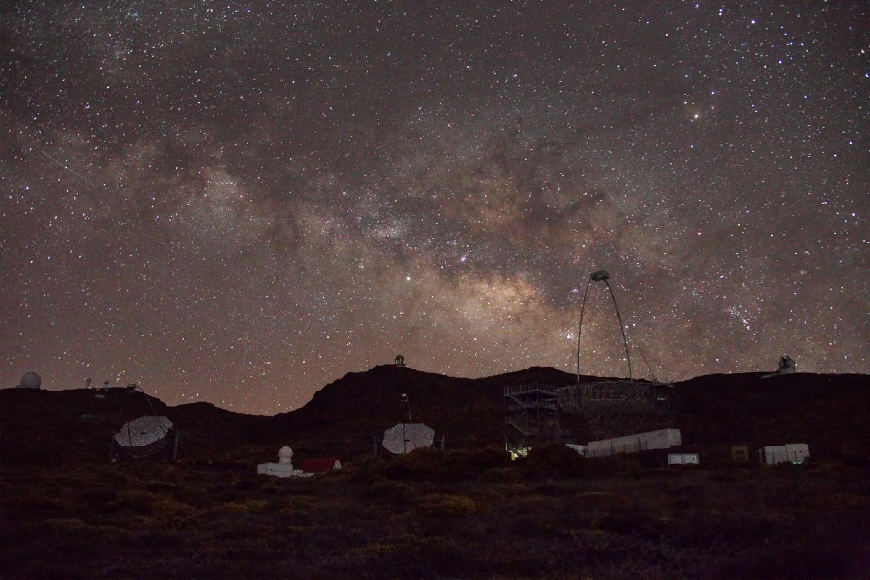 MAGIC-Telescope auf La Palma.