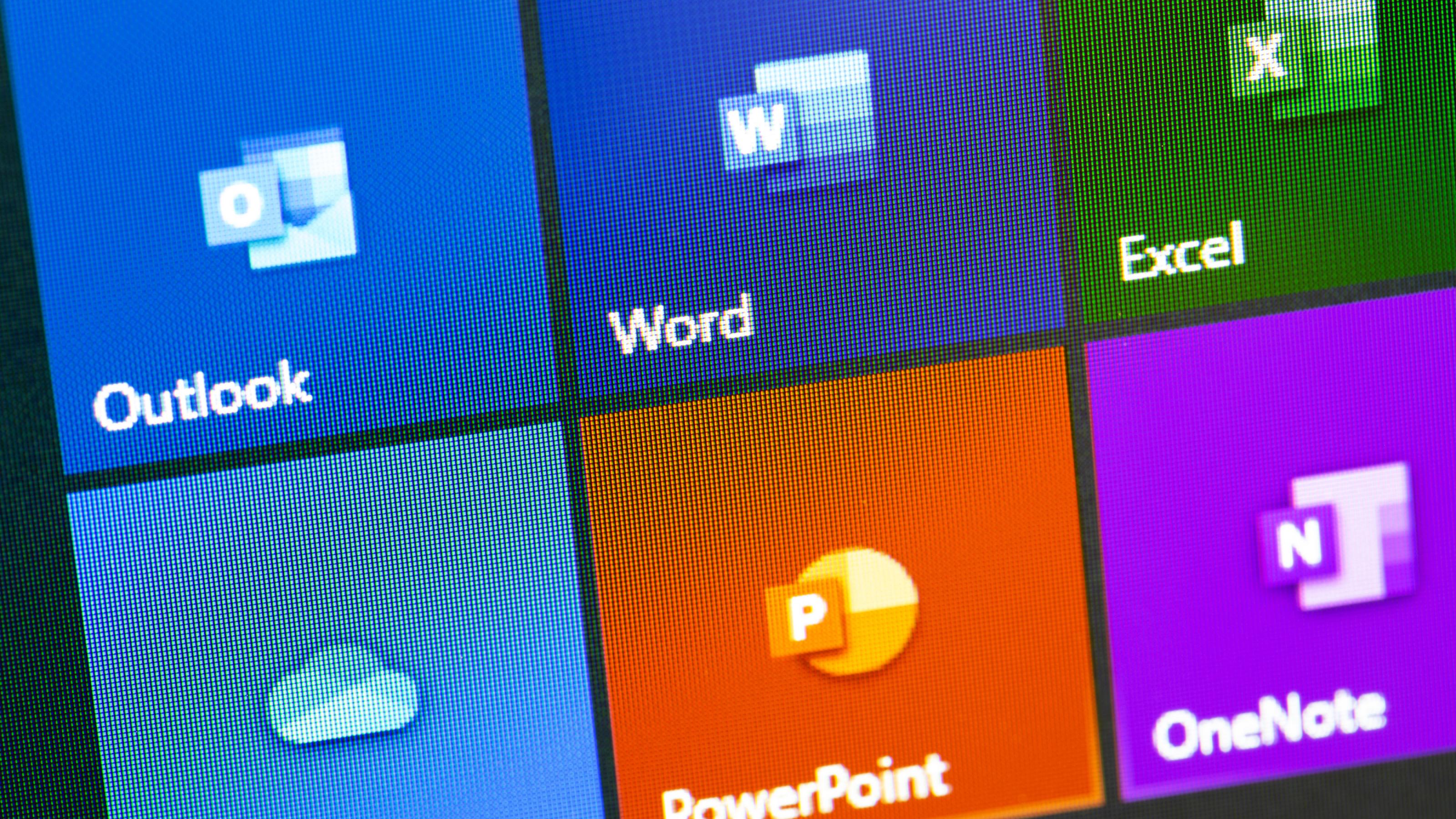 Office-Software von Microsoft enthält Anwendungsprogramme wie Word, Powerpoint und Excel.