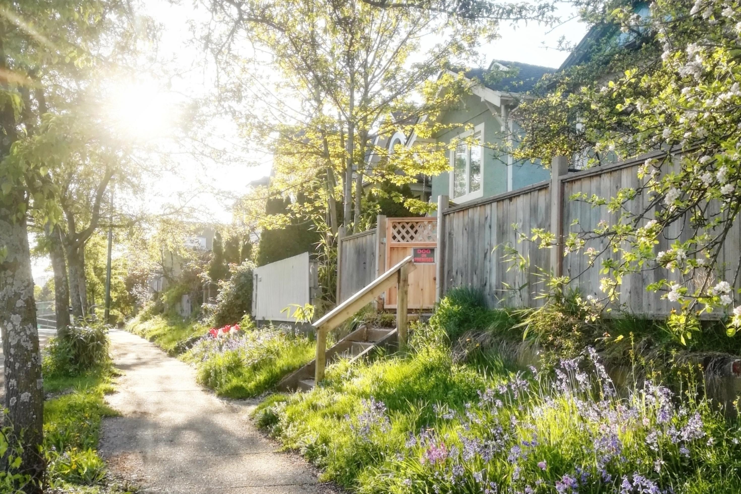 Bild einer Siedlung in Vancouver.