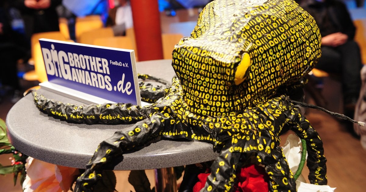 26 Jahre Big Brother Award - der Preis für Datenvergehen