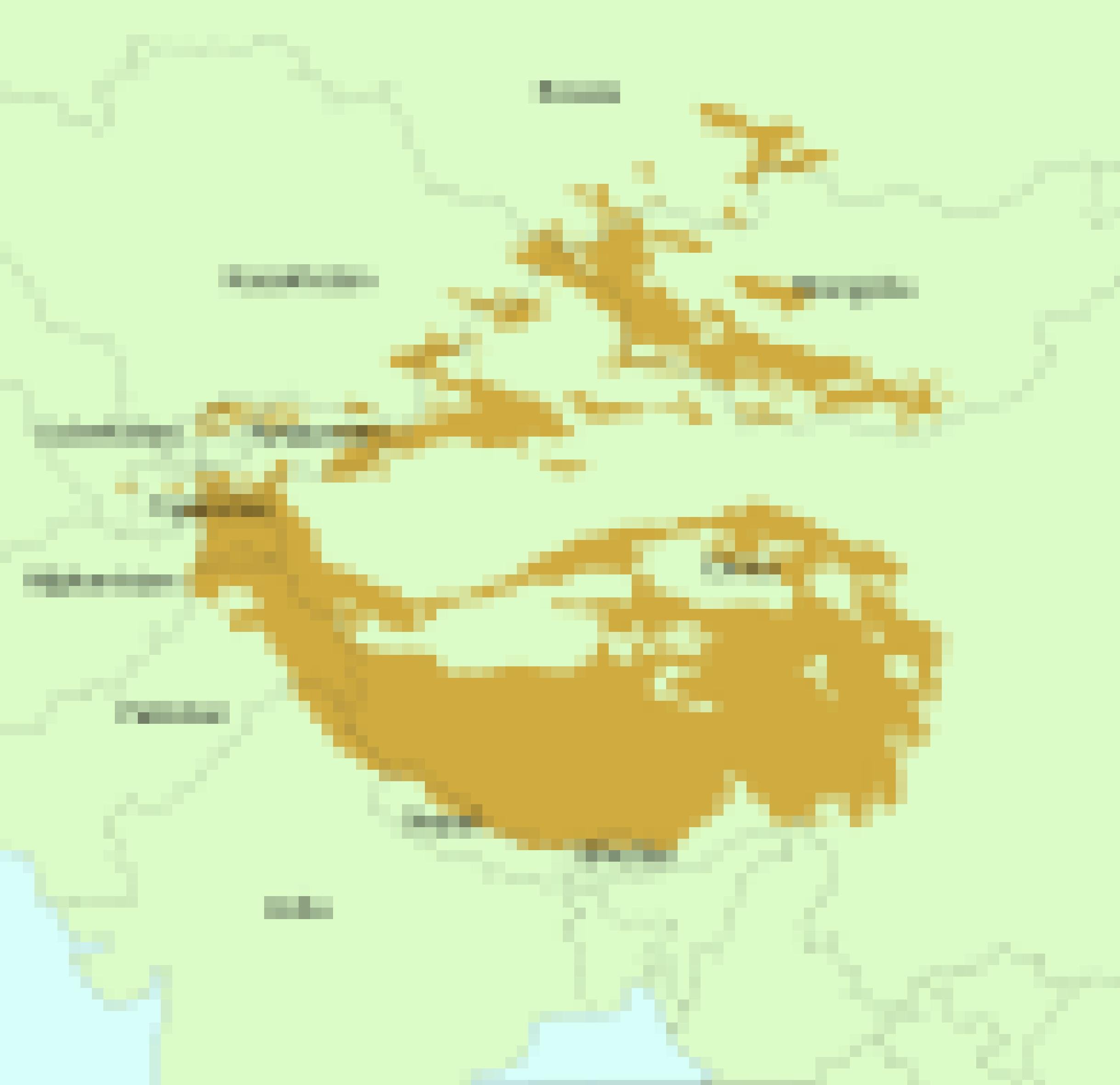 Eine Karte zeigt das Verbreitungsgebiet des Schneeleoparden.