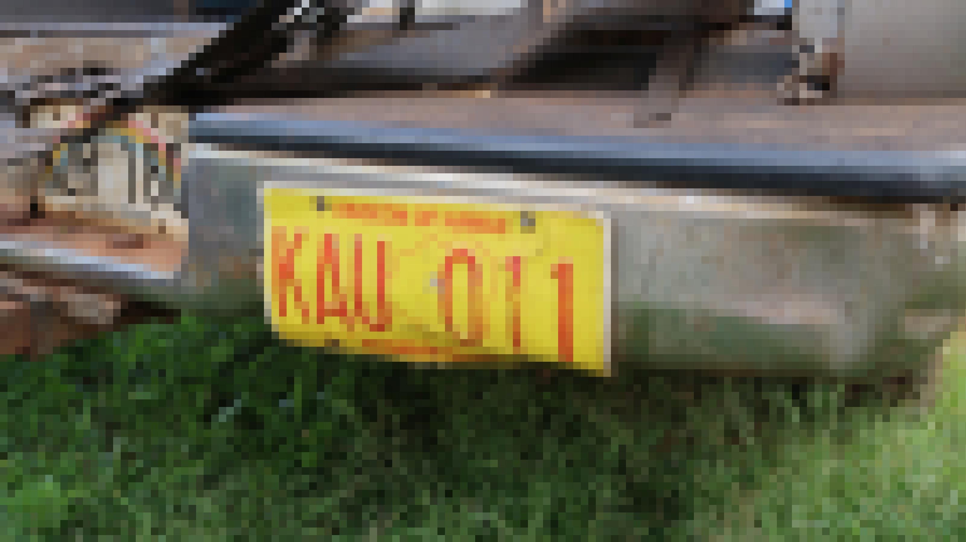 Ein Nummernschild mit der Aufschrift „Kingdom of Hawaii“