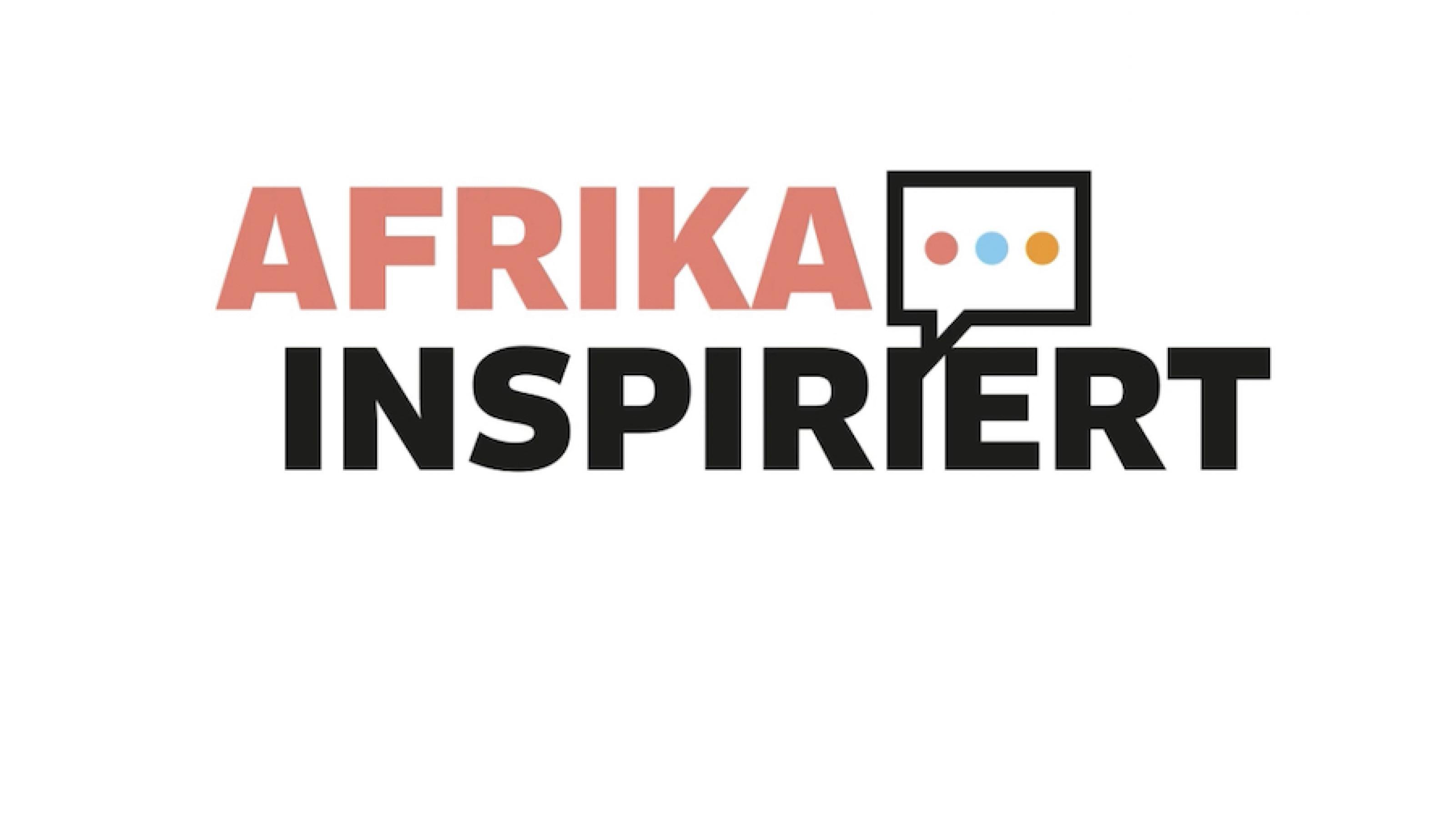 Logo mit dem Schriftzug „Afrika inspiriert“.
