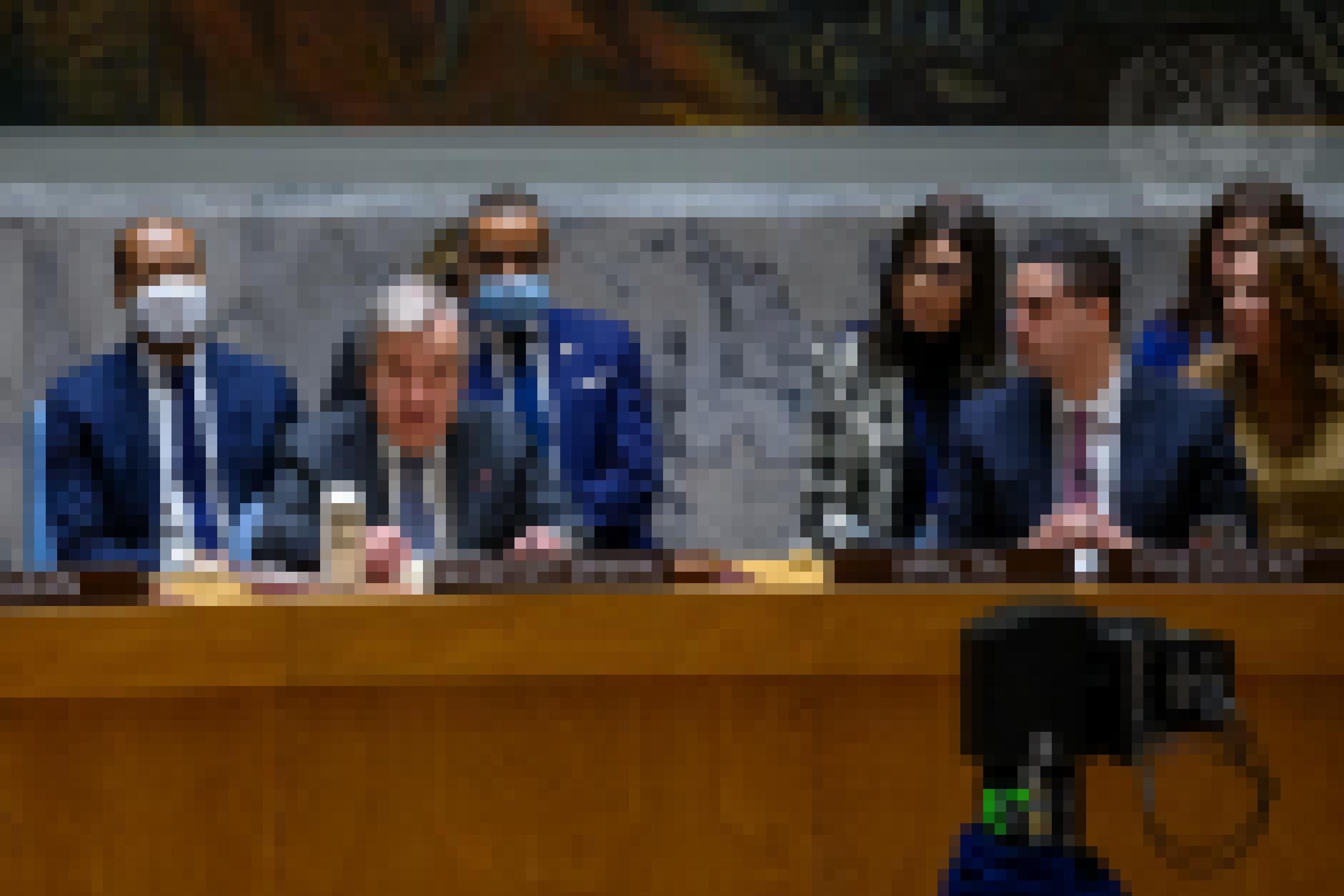 Secretary-General António Guterres (left at table) addresses the Security Council meeting on threats to international peace and security, with a focus on  Sea-level rise and its implications for international peace and security.
At right at table is Ian Borg, Minister for Foreign and European Affairs and Trade of Malta and President of the Security Council for the month of February.