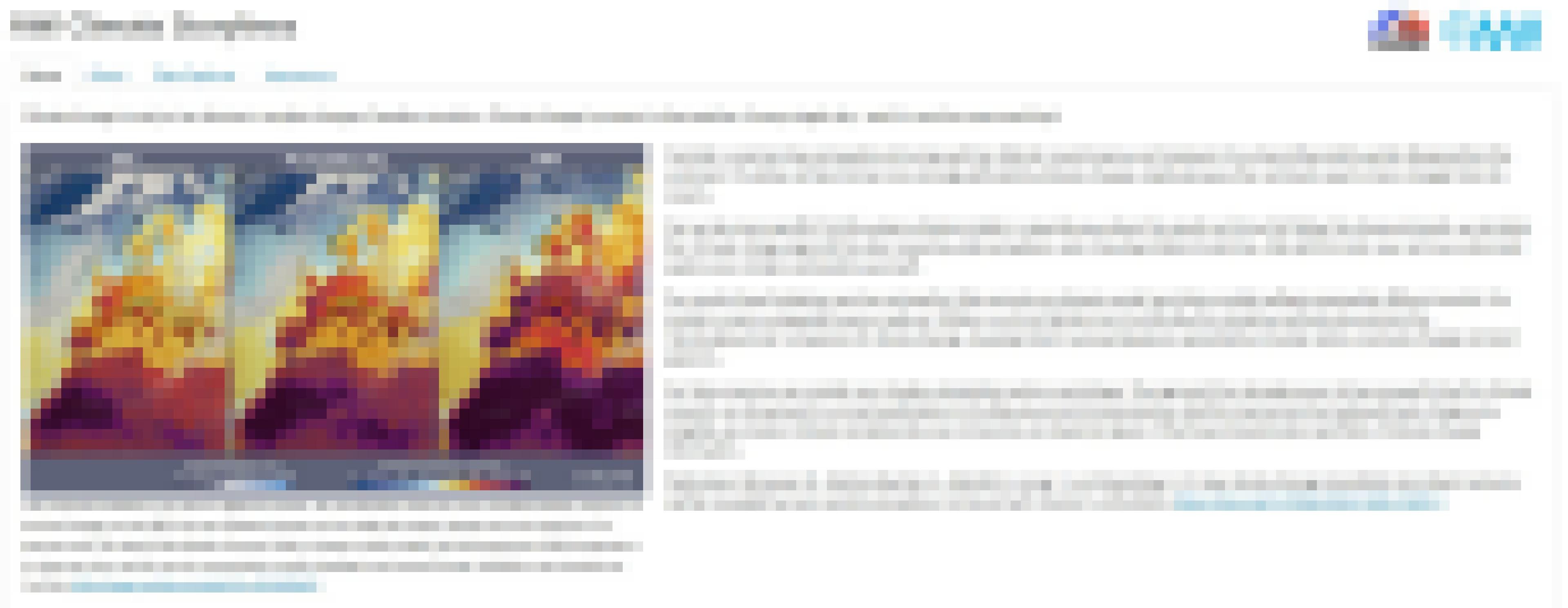 Ausschnitt einer Website, die links drei unterschiedlich kolorierte Europakarten und rechts Text zeigt.