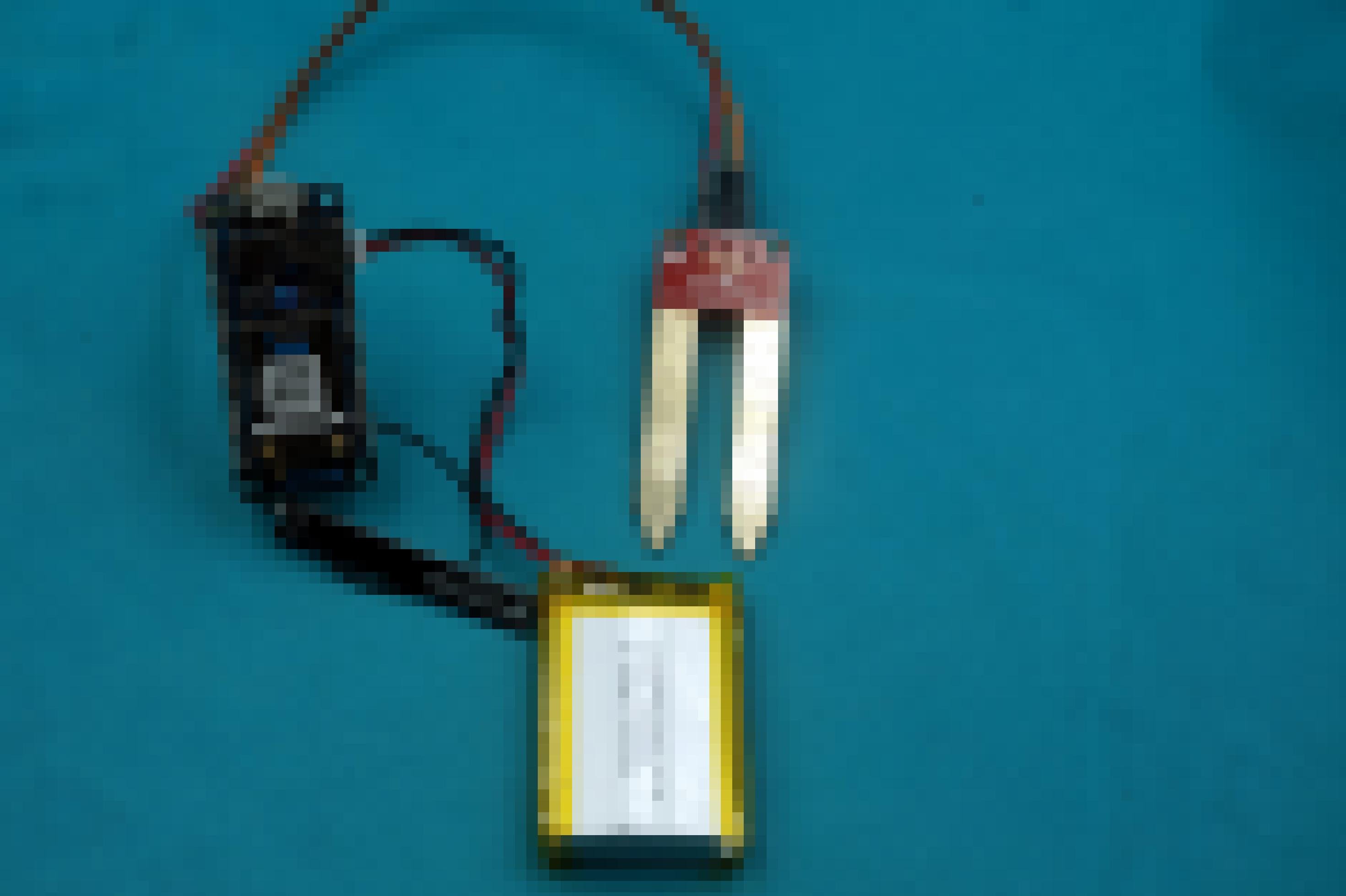 Sensor mit angeschlossener LiPo-Batterie