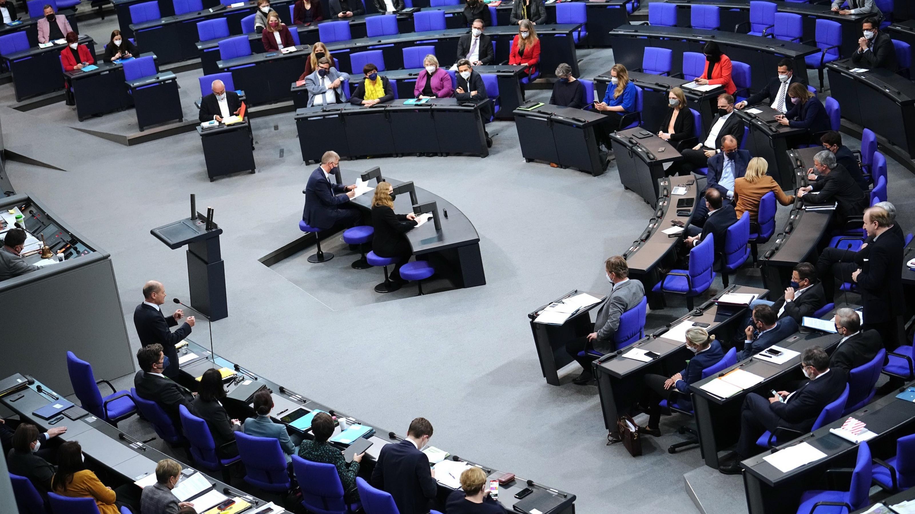Sitzung des Bundestags: Hier wird über die Impfpflicht entschieden