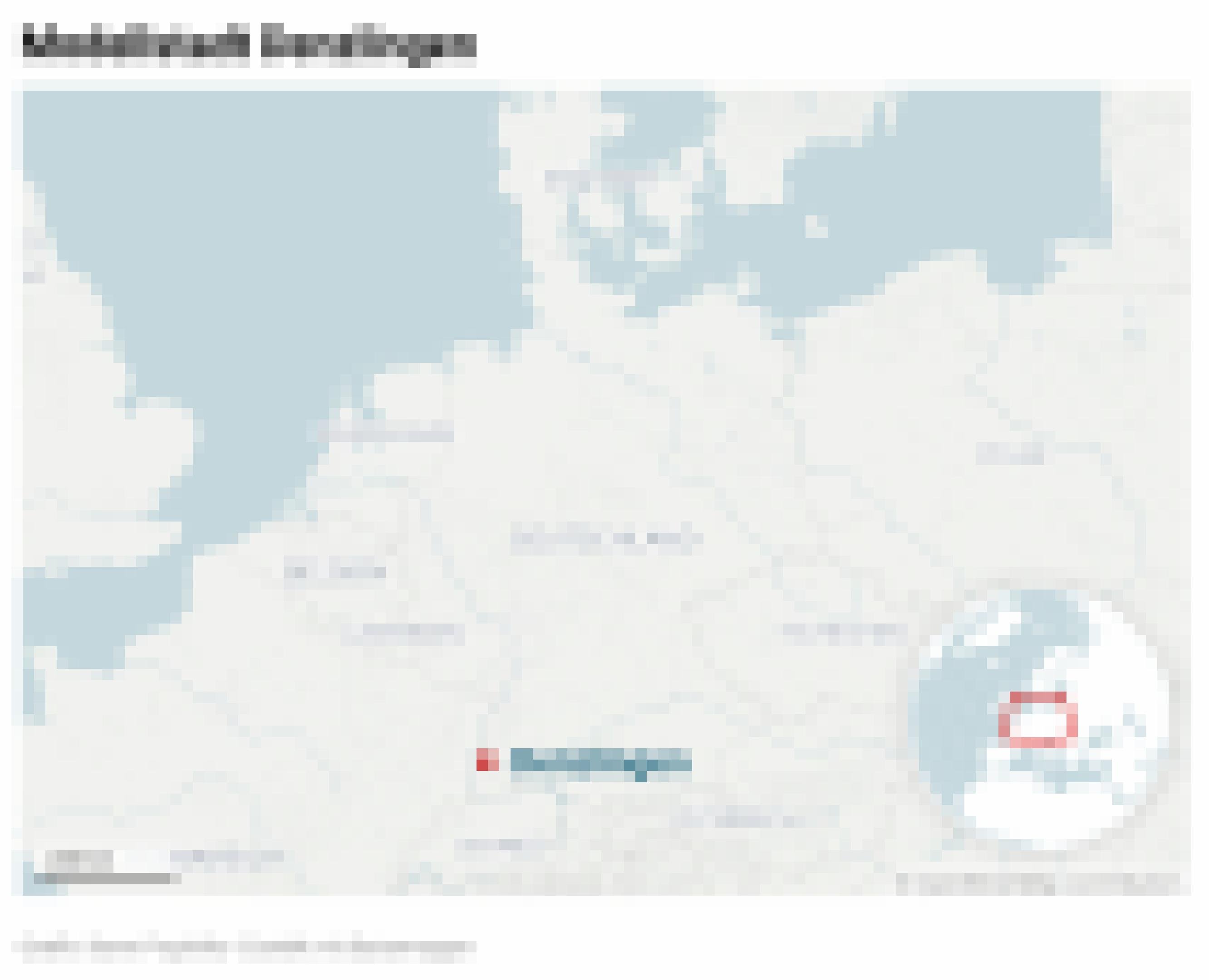 Landkarte zeigt Denzlingen in Süddeutschland