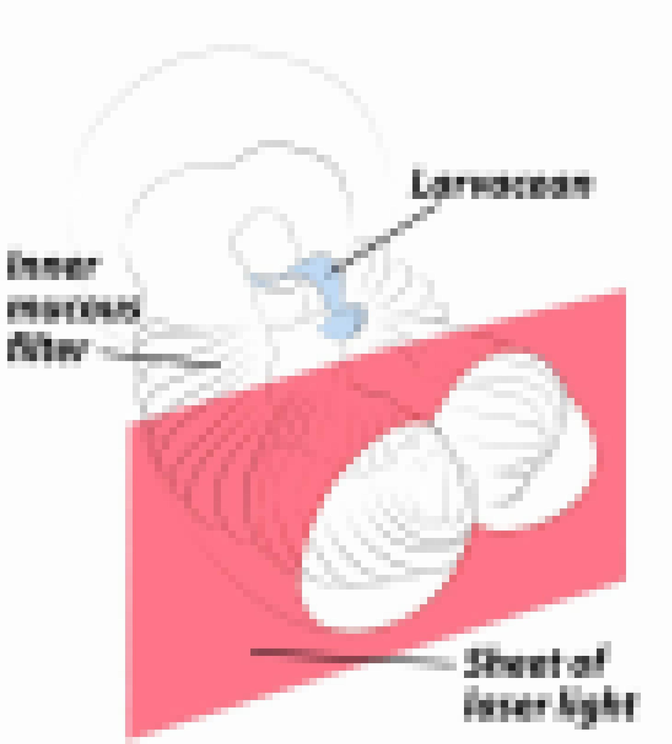 Schema, wie DeepPIV-Laserlicht Schleimhäuser durchleuchtet