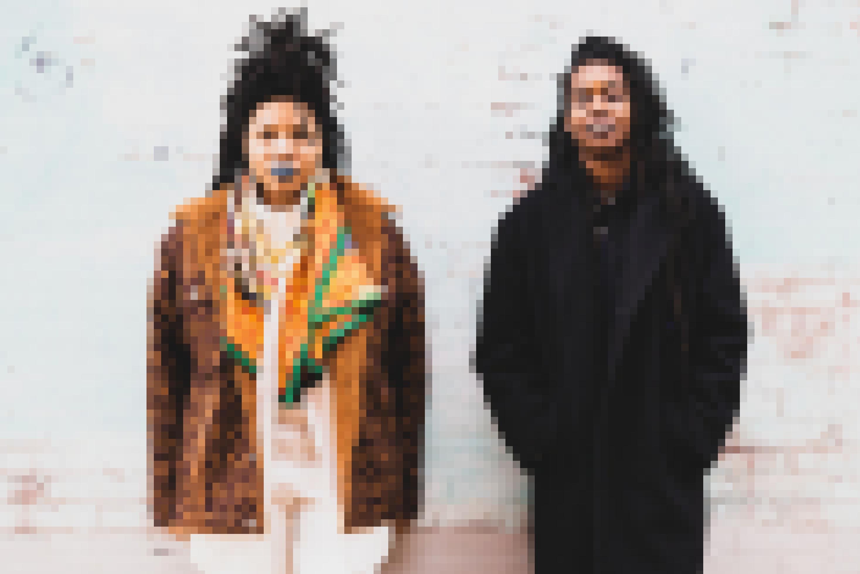 Das Künstlerinnen-Duo Black Quantum Futurism: Camae Ayewa und Rasheedah Phillips aus Philadelphia