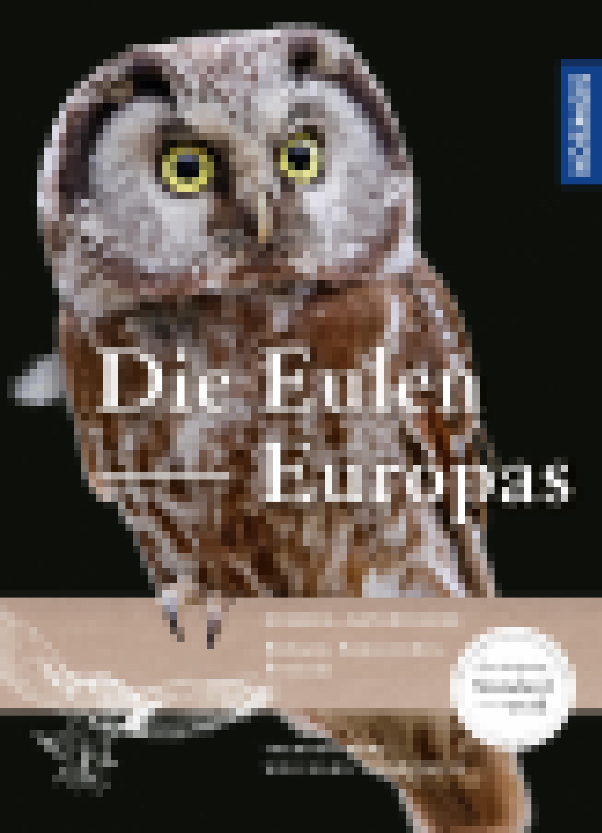 Das Cover des Buchs „Die Eulen Europas“ aus dem Kosmos Verlag zeigt einen Steinkauz.