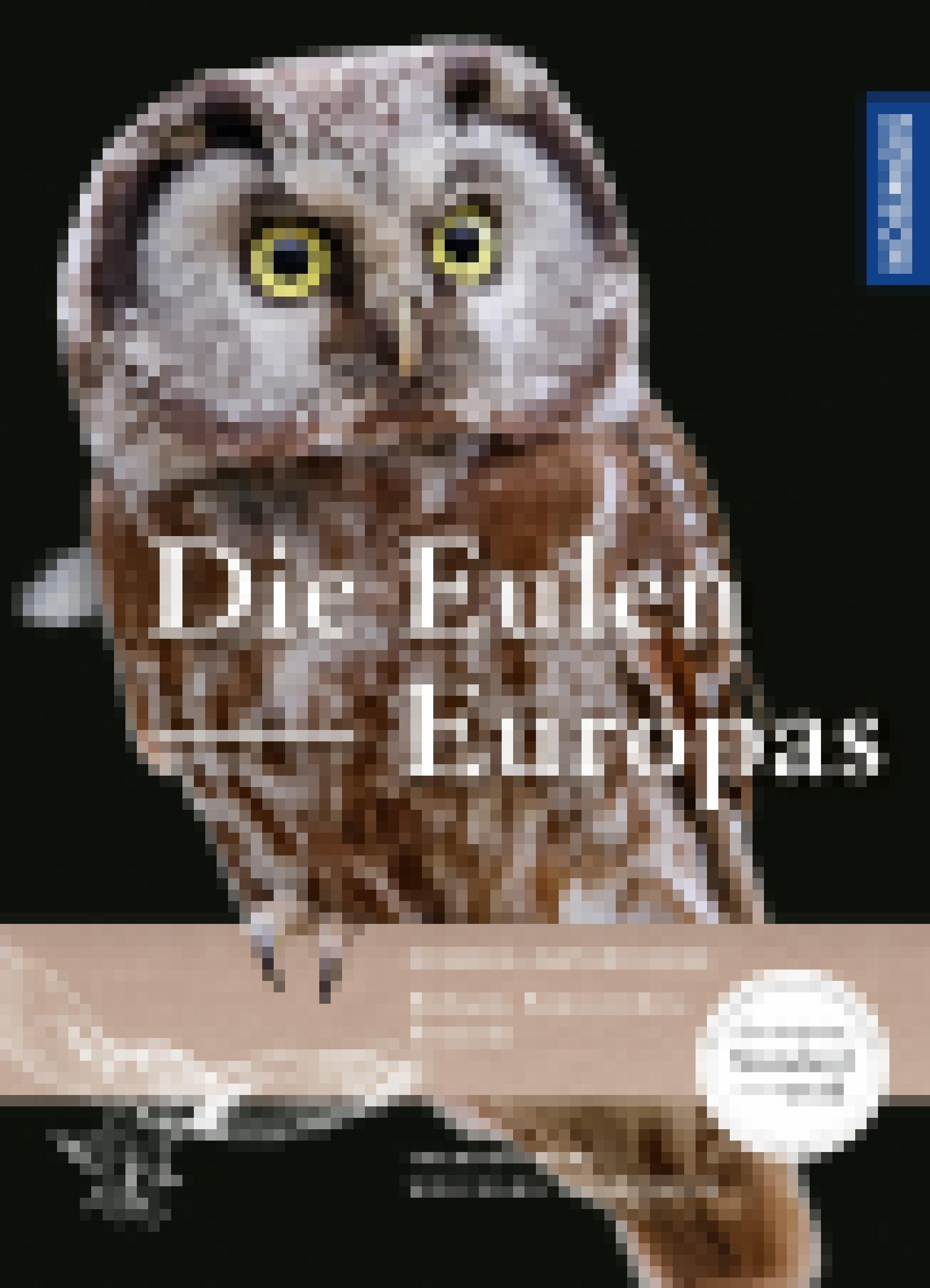 Das Cover des Buchs "Die Eulen Europas" aus dem Kosmos Verlag zeigt einen Steinkauz.