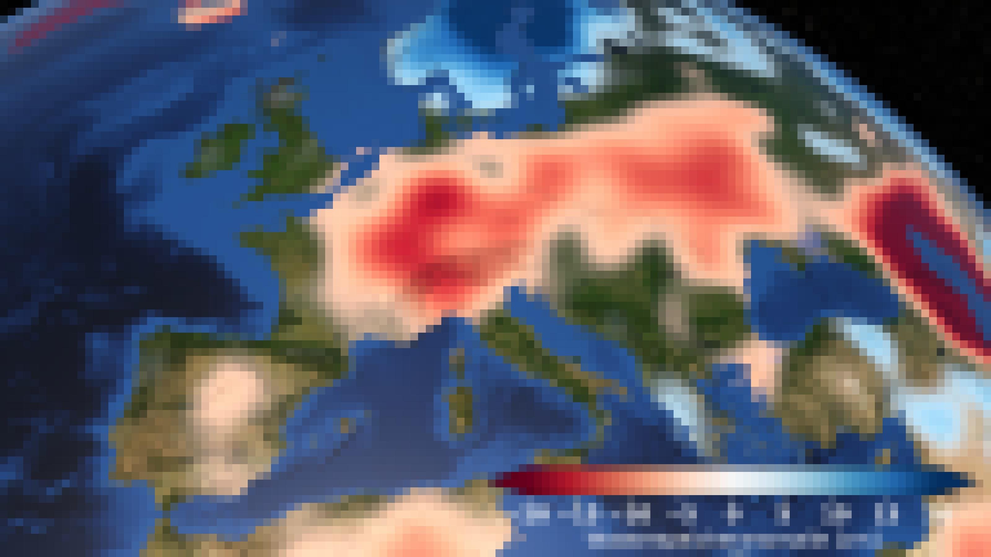 Grafik. Satellitenaufnahme über den deutlichen Grundwassermangel in Europa. Die Daten stammen von der TU Graz.