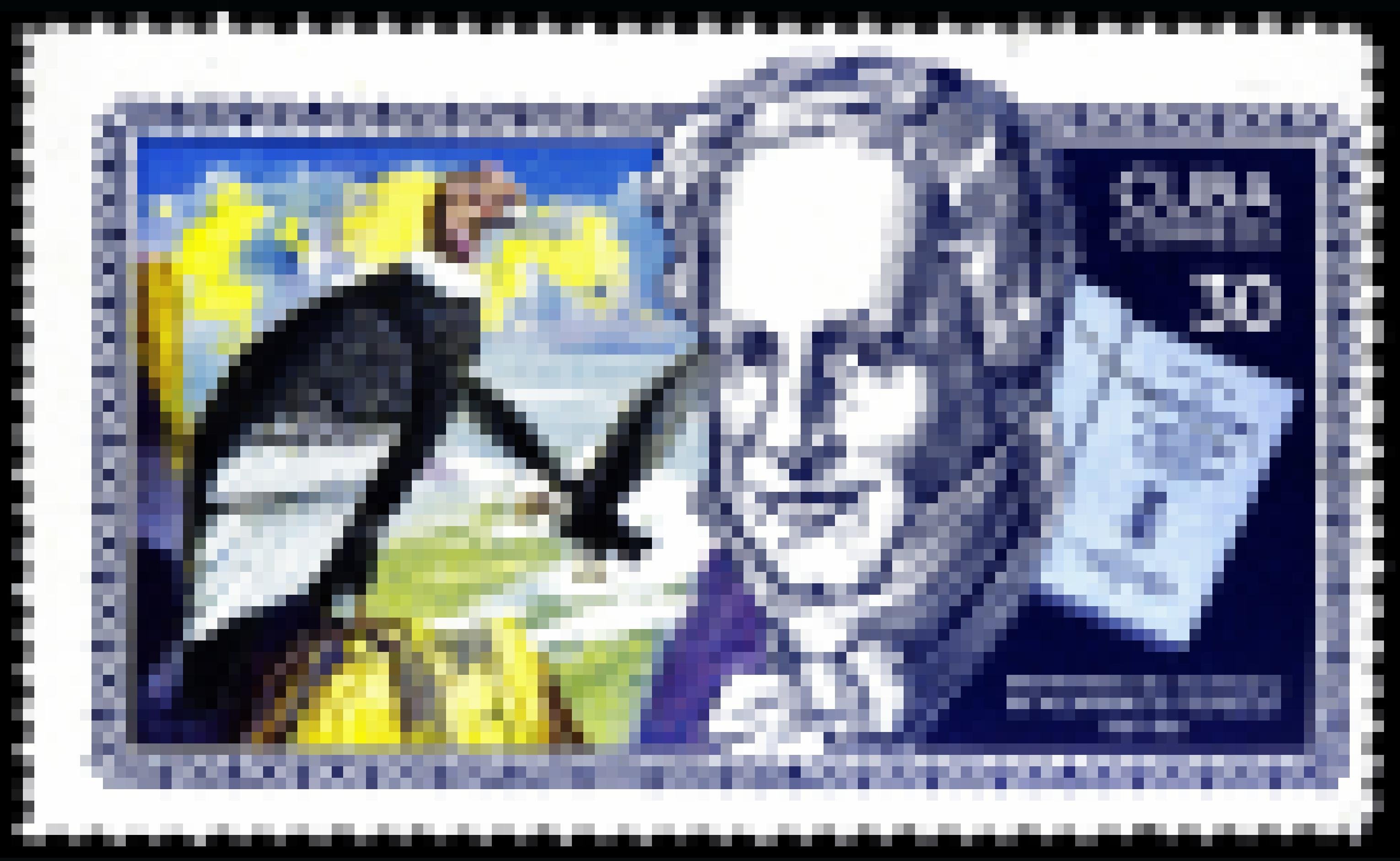 Eine Briefmarke mit dem Konterfei von Alexander von Humboldt