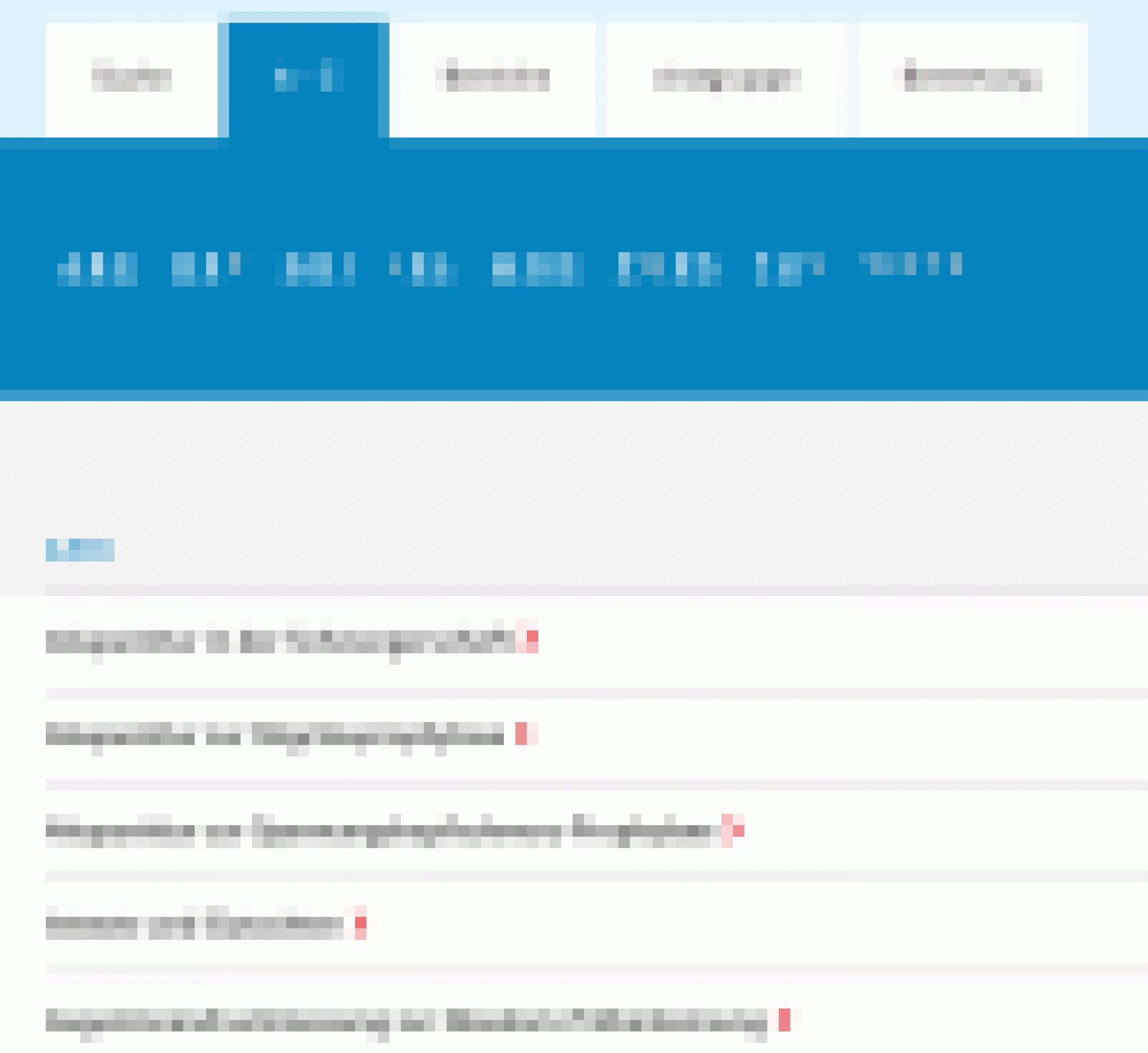Screenshot alphabetische Suchfunktion des IGeL-Monitors. Zu sehen ist der Anfang der Suchliste: Diagnosen, die mit A beginnen