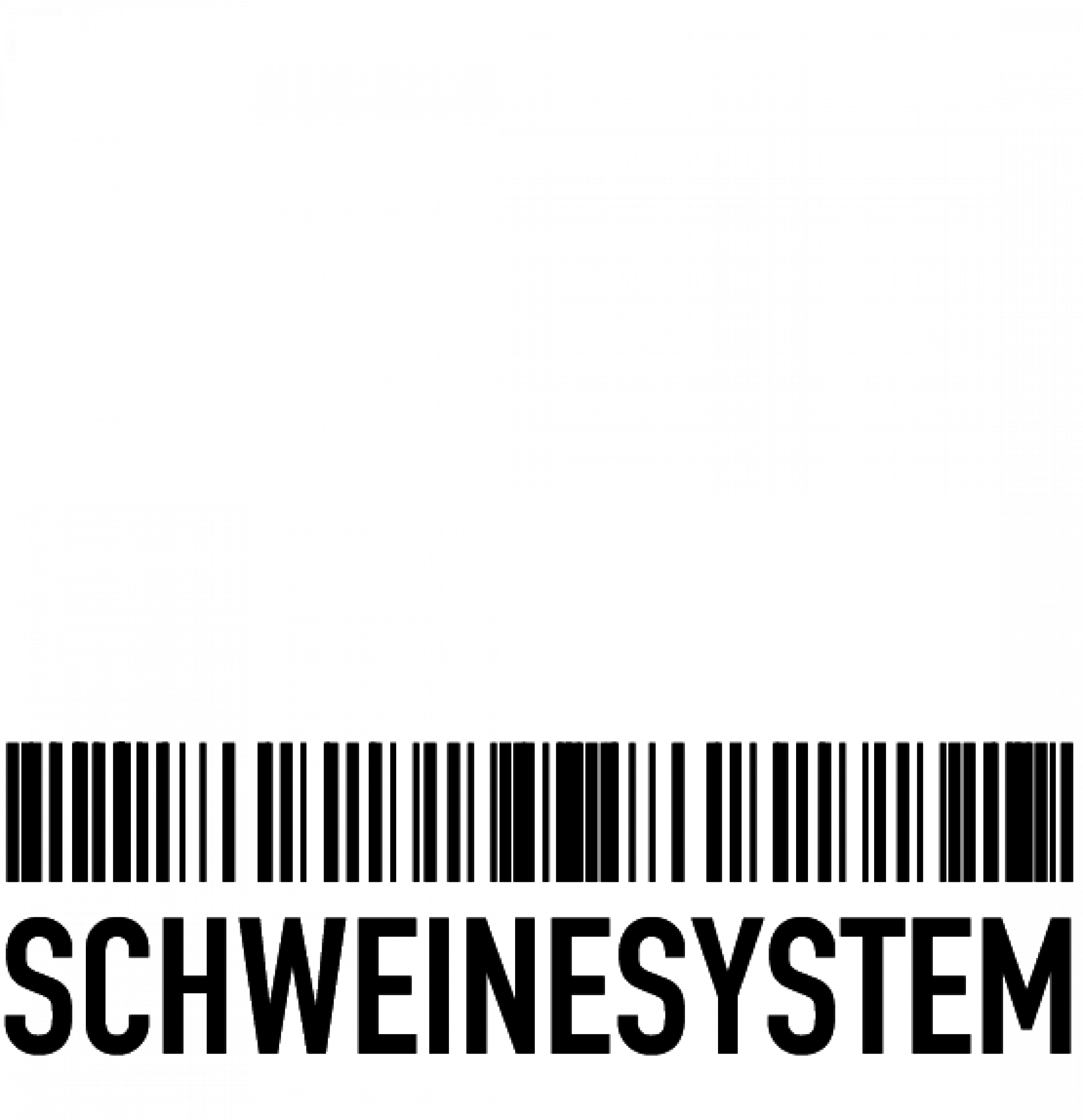 Logo Schweinesystem mit Barcode
