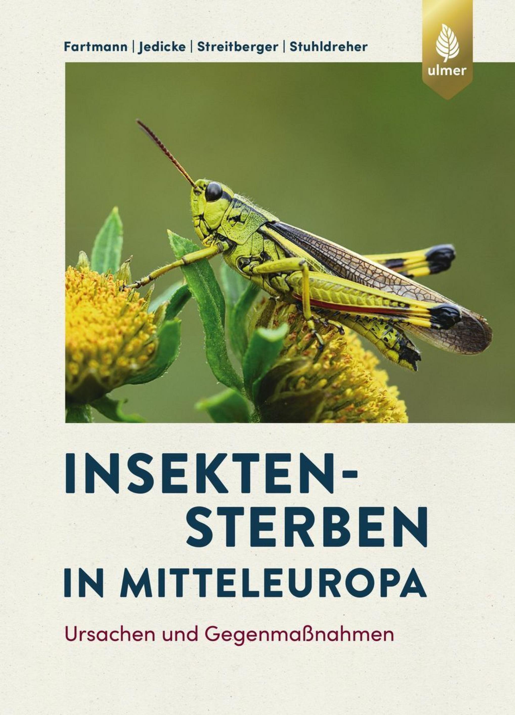Titelseite des Buchs „Insektensterben in Mitteleuropa – Ursachen und Gegenmaßnahmen“