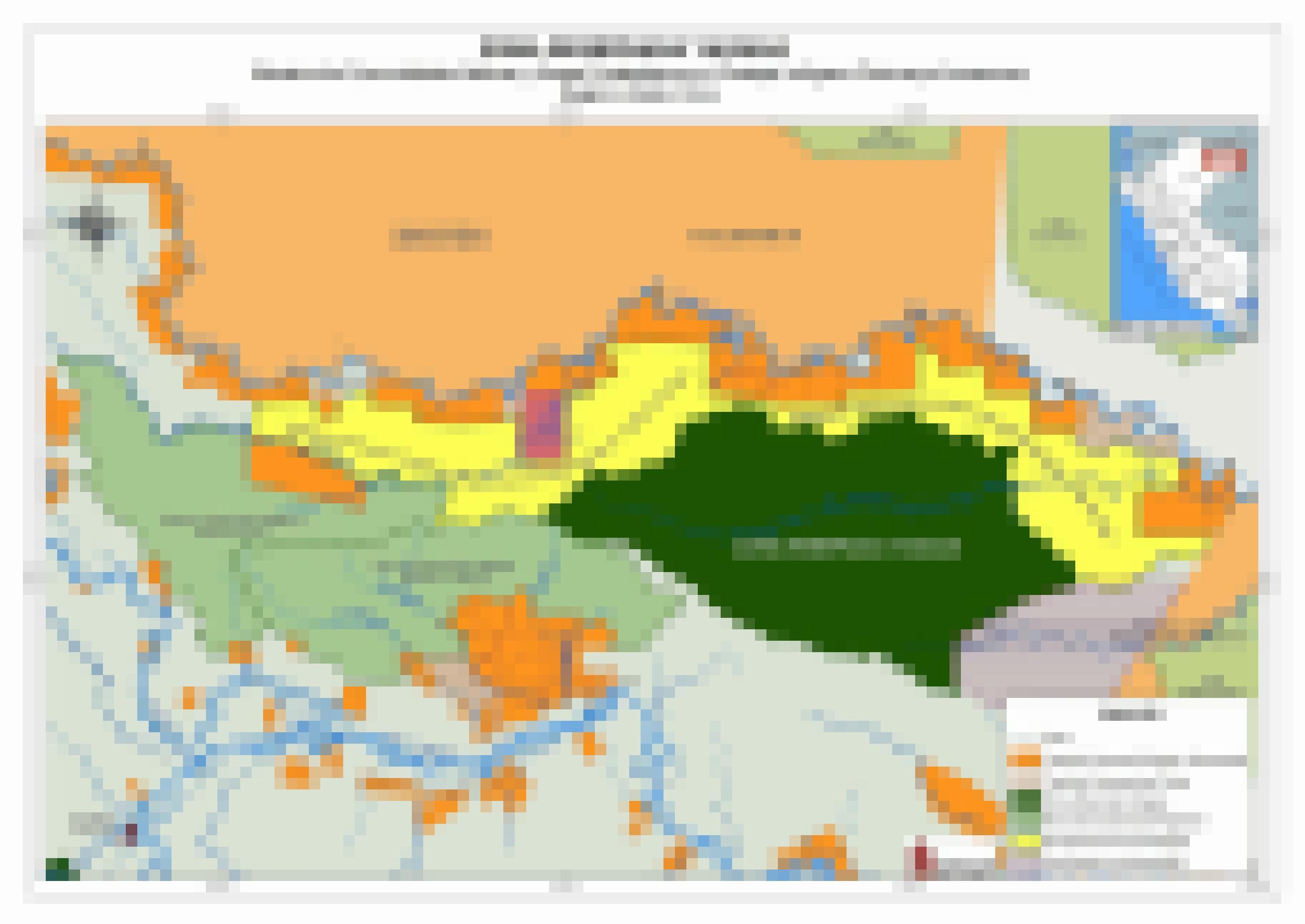 Karte der Lage der „reservierten Zone“ Yaguas vor der Ernennung zum Nationalpark. Im Norden grenzt es an Kolumbien und im Osten an Brasilien. Die Aufwertung zum Nationalpark soll zu seinem Schutz beitragen.