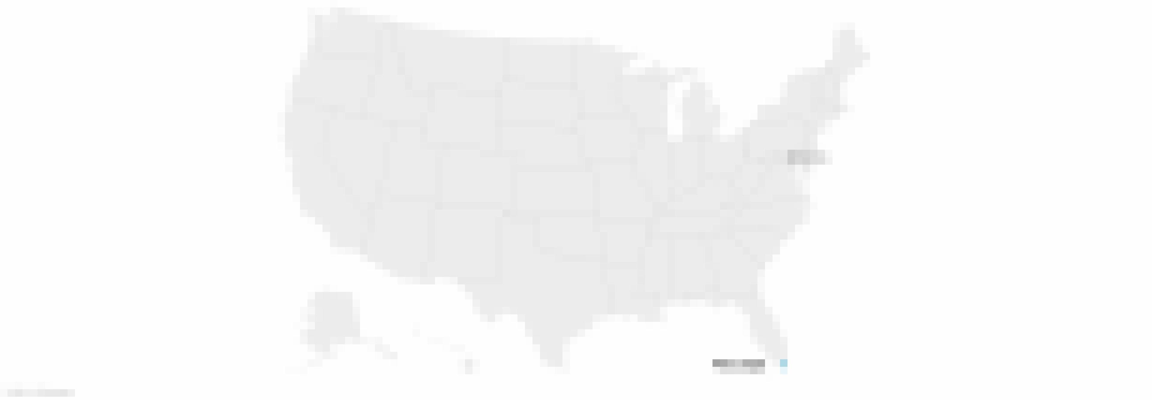 Key Largo ist auf einer USA-Karte markiert