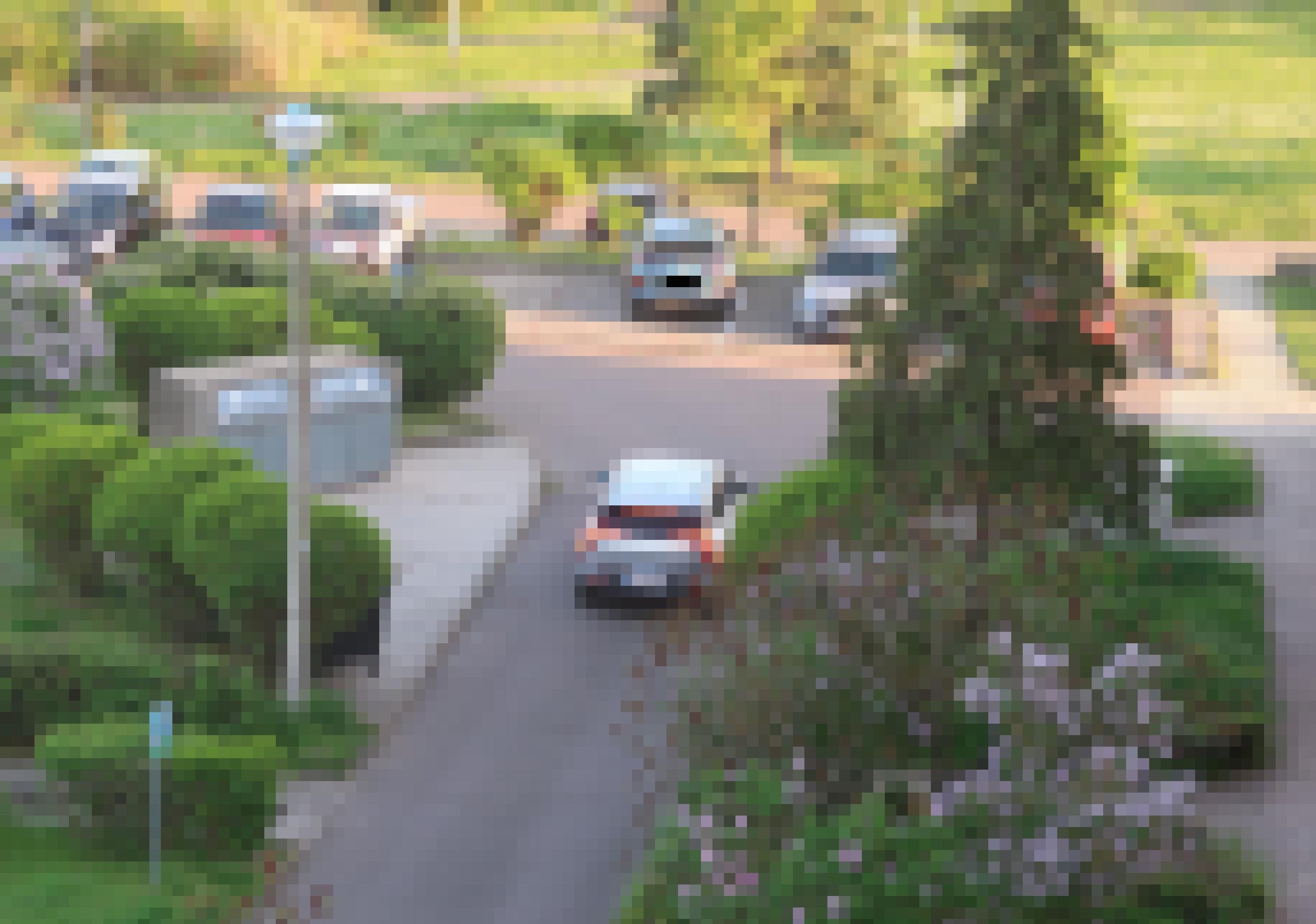 Heckansicht des Kia EV3