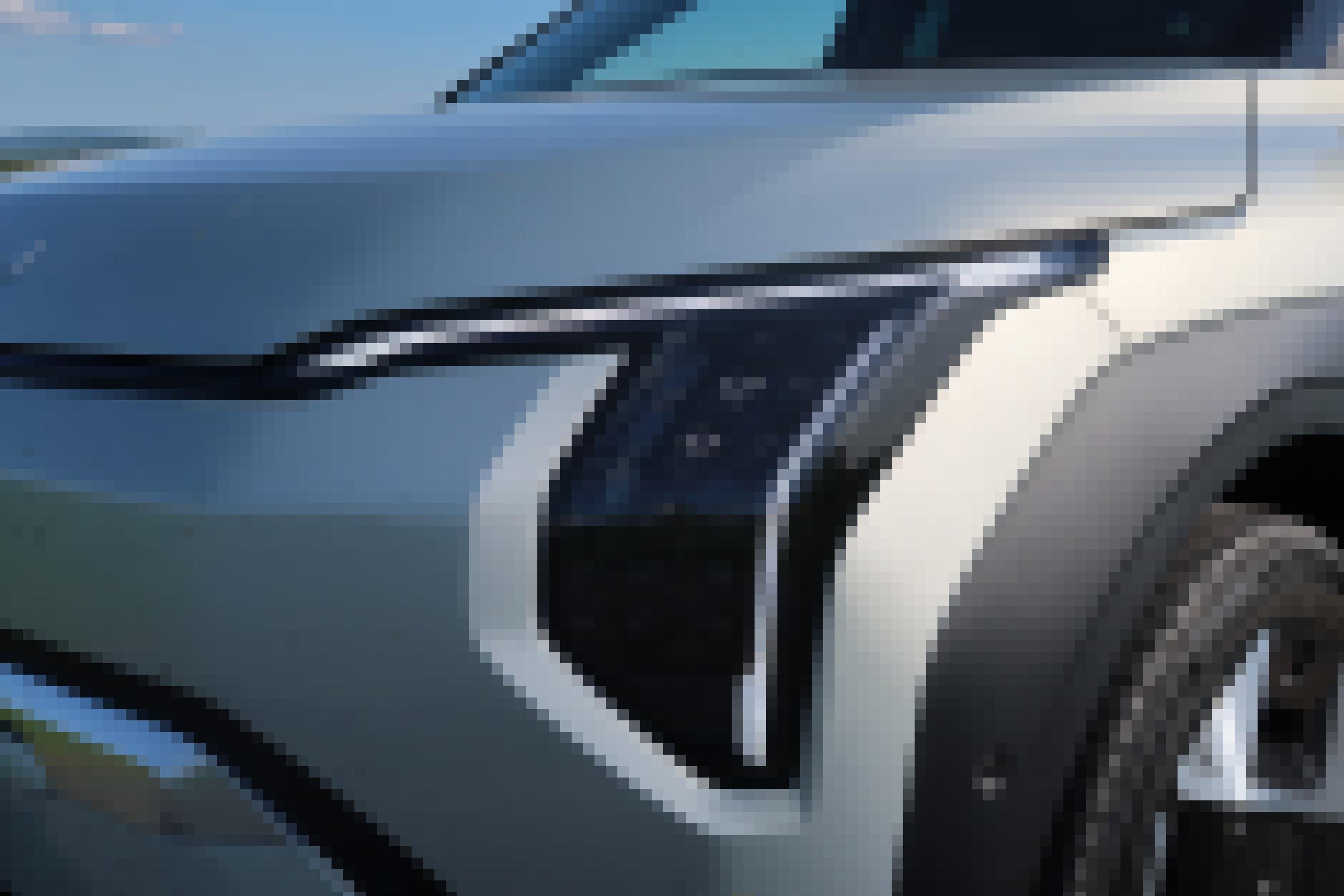 Frontscheinwerfer des Kia EV3
