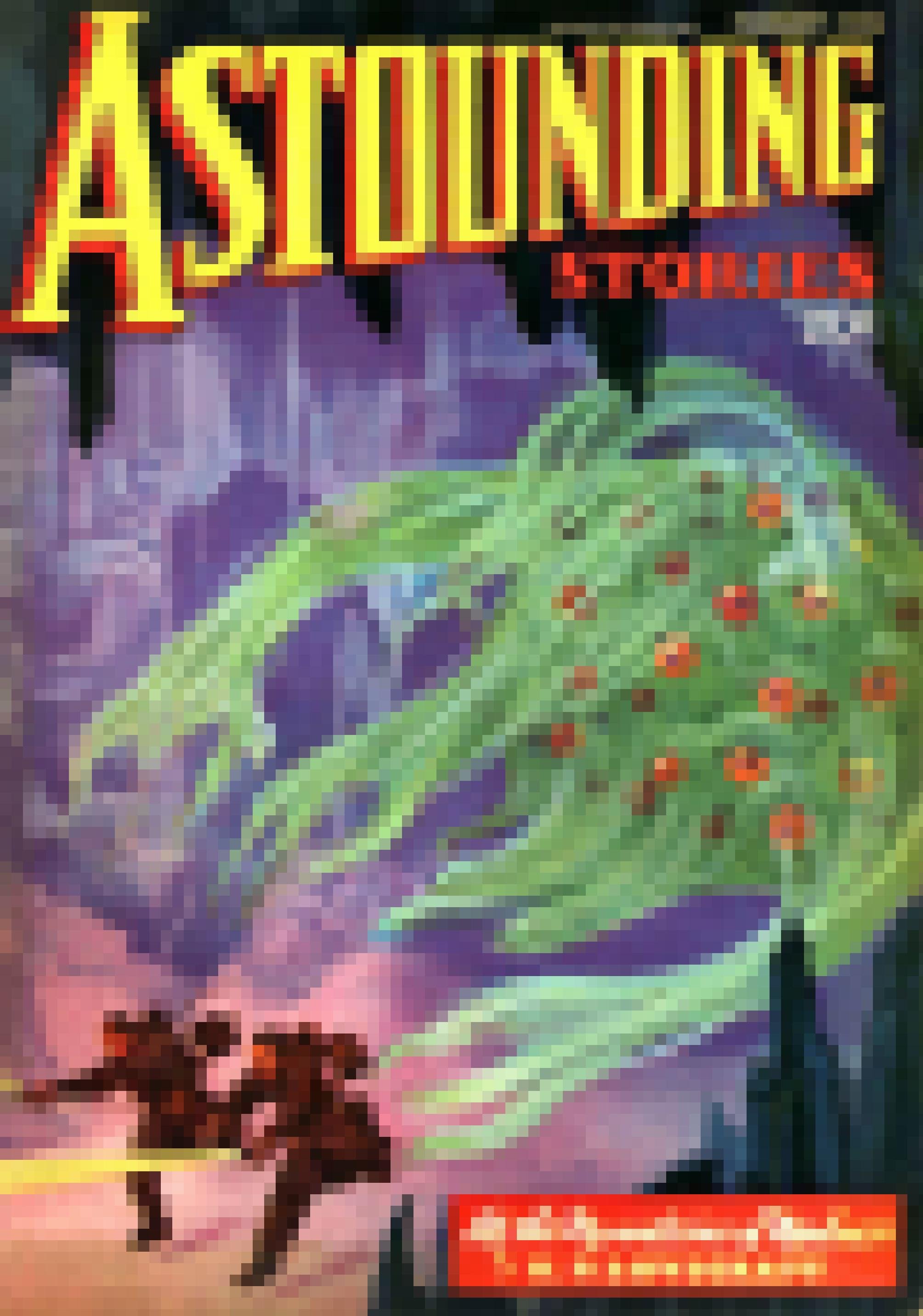 Cover der „Astounding Stories“ mit „At the Mountains of Madness“