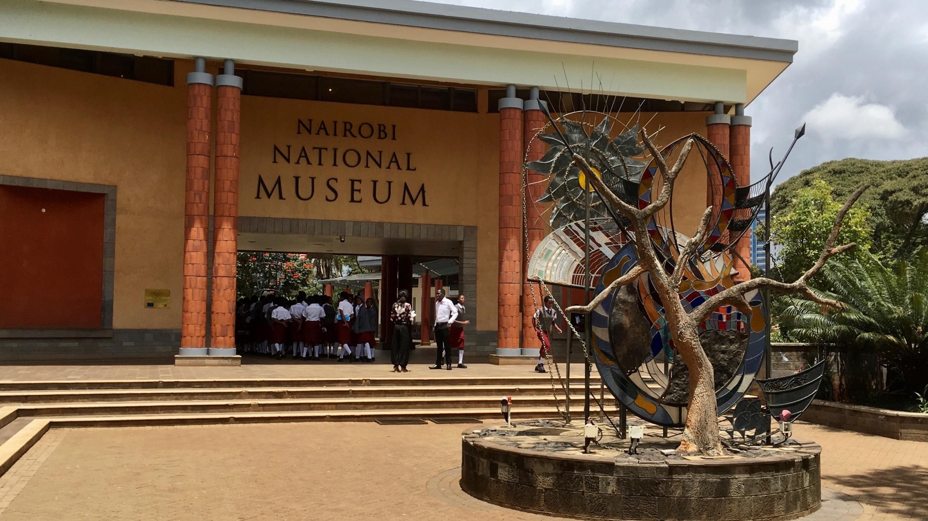 Der Eingangsbereich des Nairobi National Museum