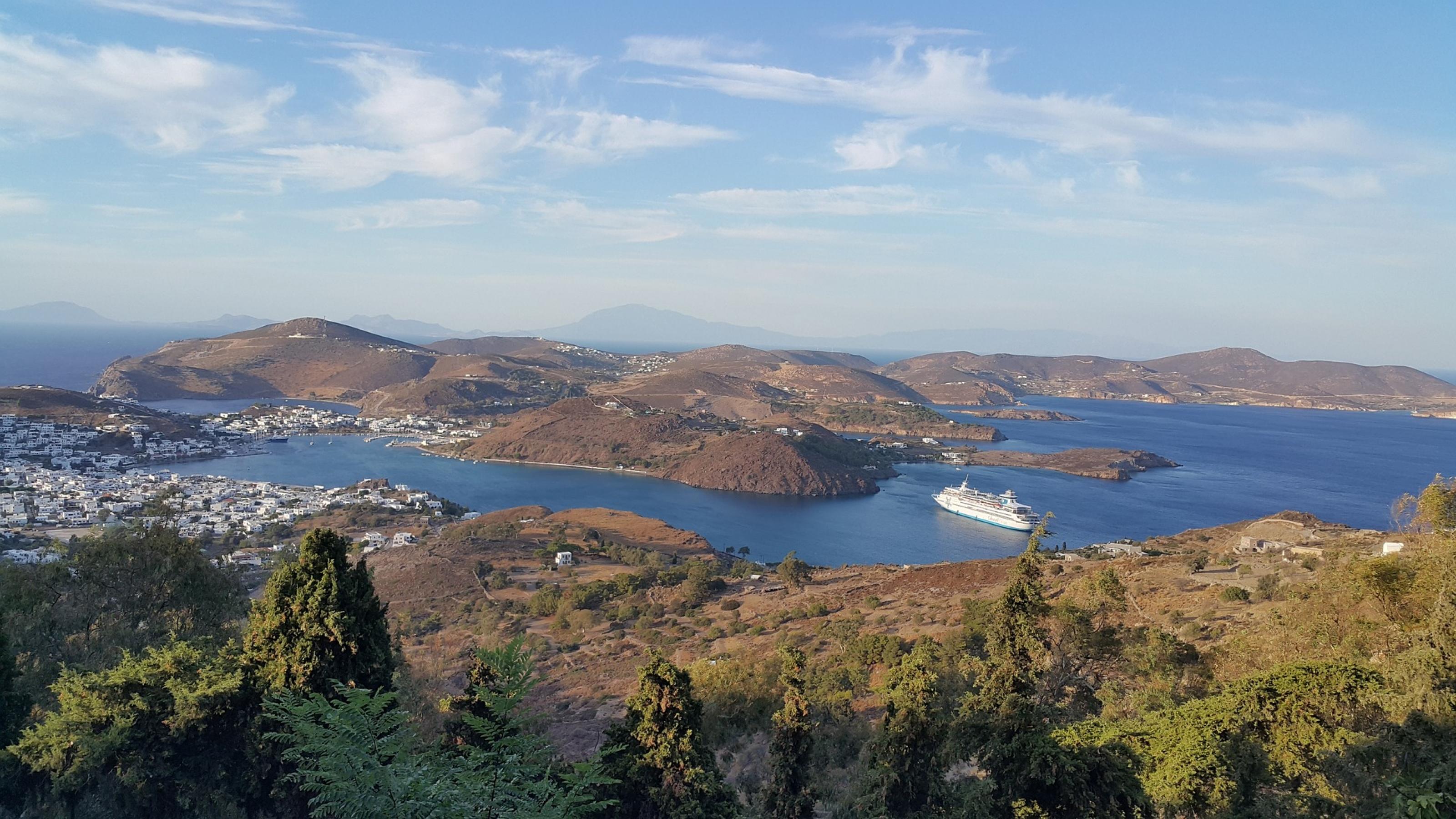 Die griechische Insel Patmos