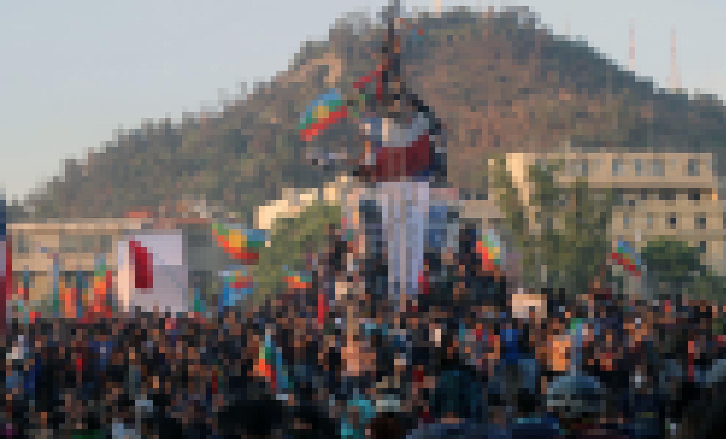 Protest in Santiago de Chile