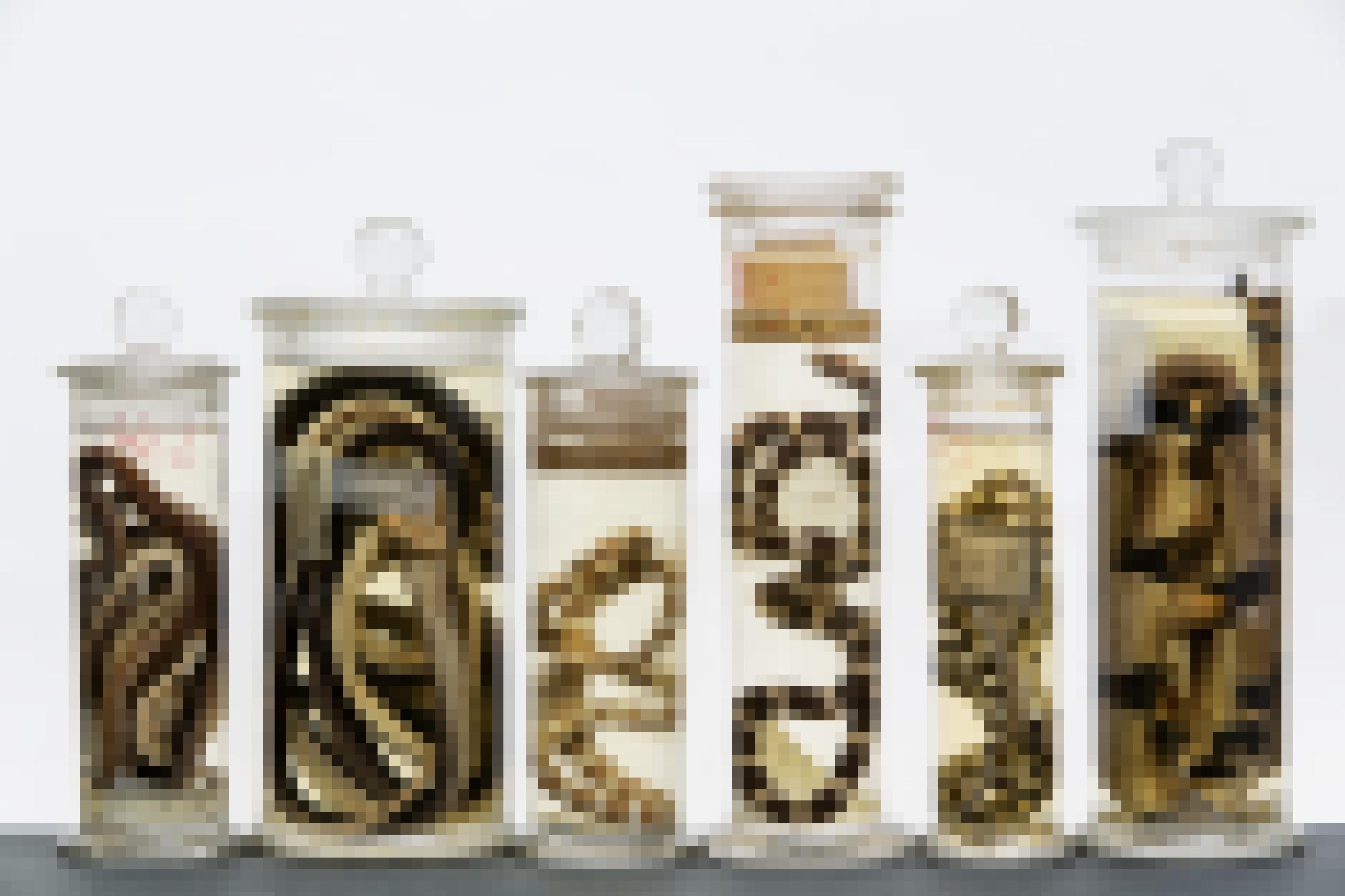 Verschiedene Schlangen werden in Glasbehältern des Museums für Natur Hamburg ausgestellt.