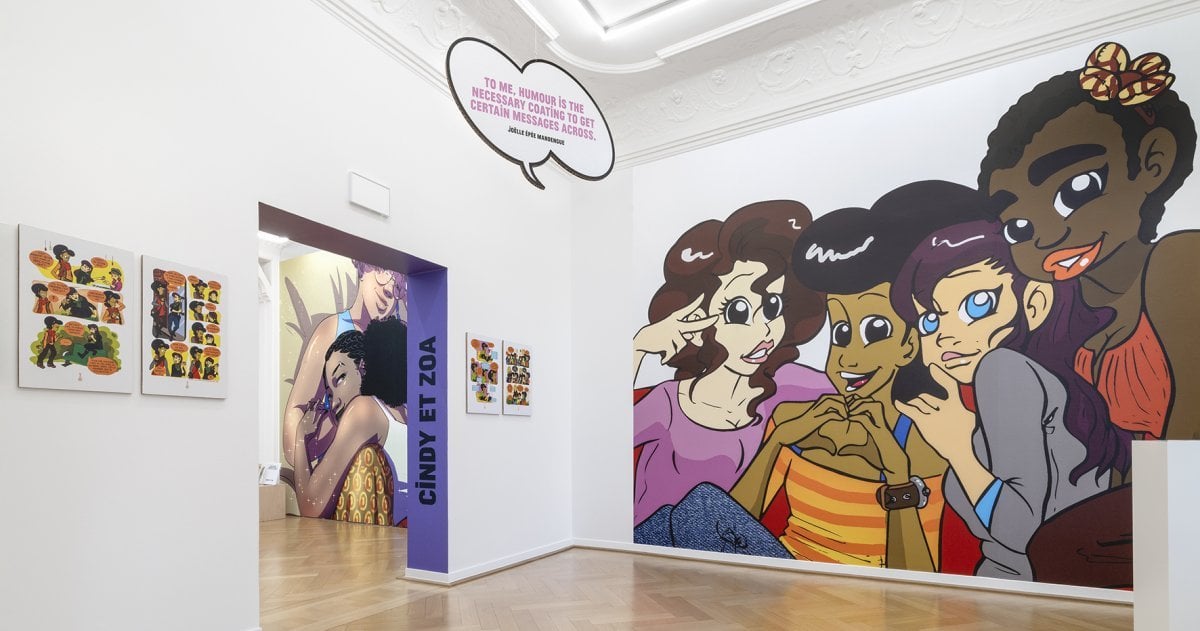 Afrikanische Comic Art im Weltkulturen Museum Frankfurt