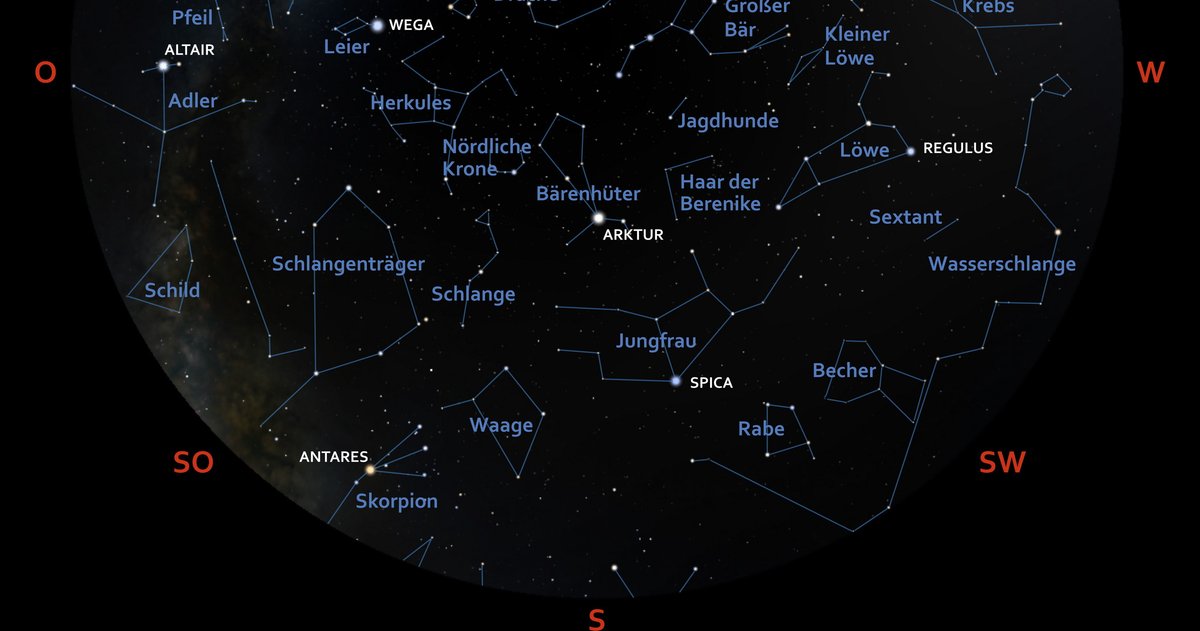 Astronomy: Constellations, Moon and Planets in June 2024