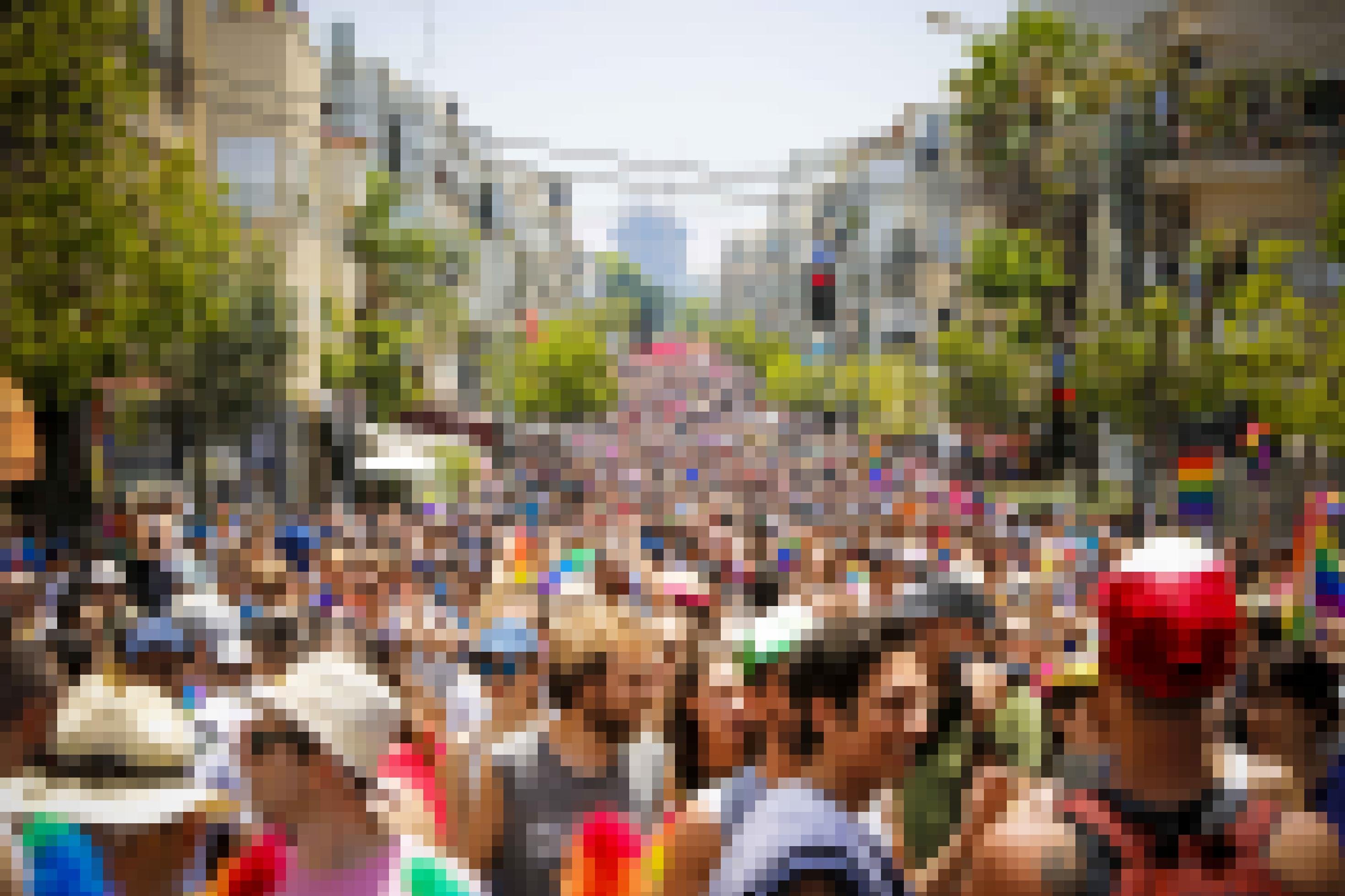 Die israelische Stadt Tel Aviv gilt als LGBTQ-Mekka des Nahen Osten..