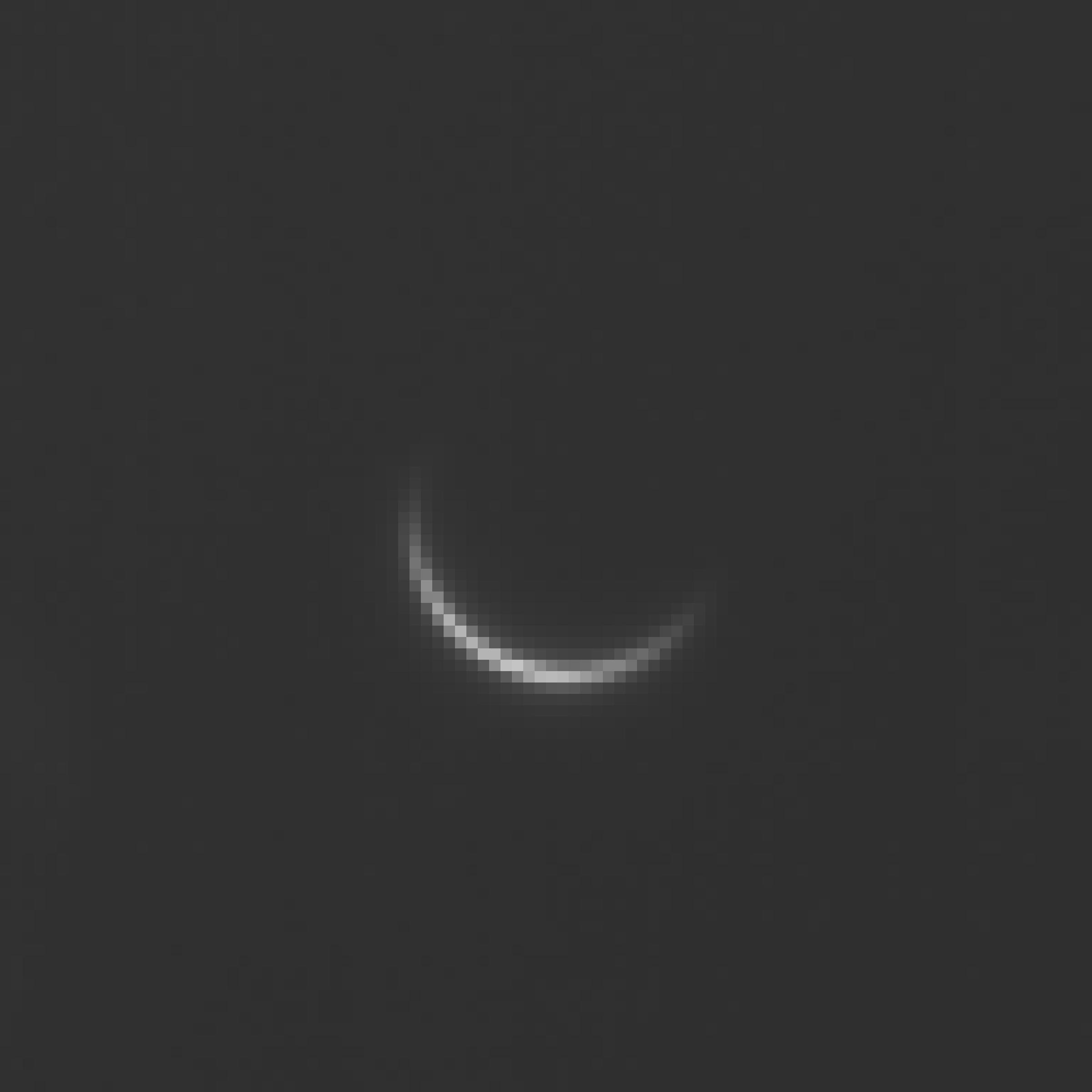 Sehr schmale Venusssichel aufgenommen von Sven Melchert am Tag der unteren Konjunktion, 25.3.2017.
