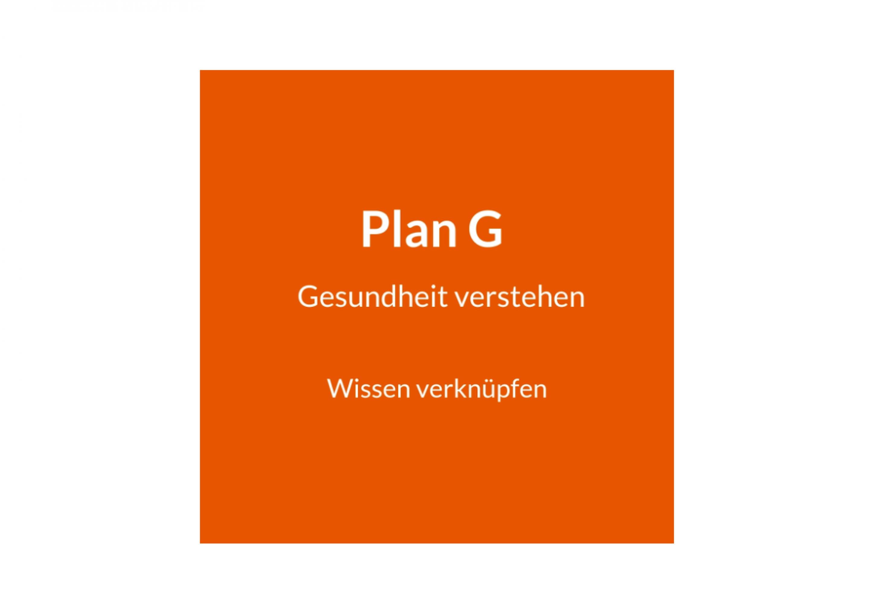 Orangefarbene Kachel zur Markierung der Rubrik „Wissen verknüpfen“